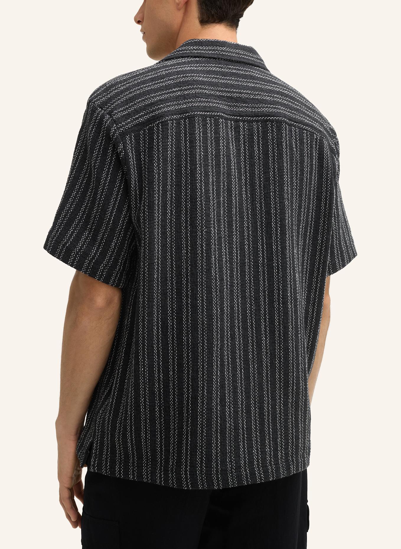 STRELLSON Shirt: SCHWARZ