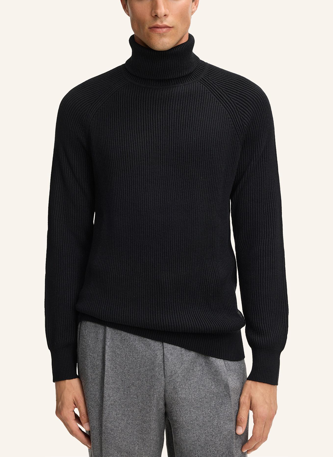 STRELLSON Rollkragenpullover: SCHWARZ