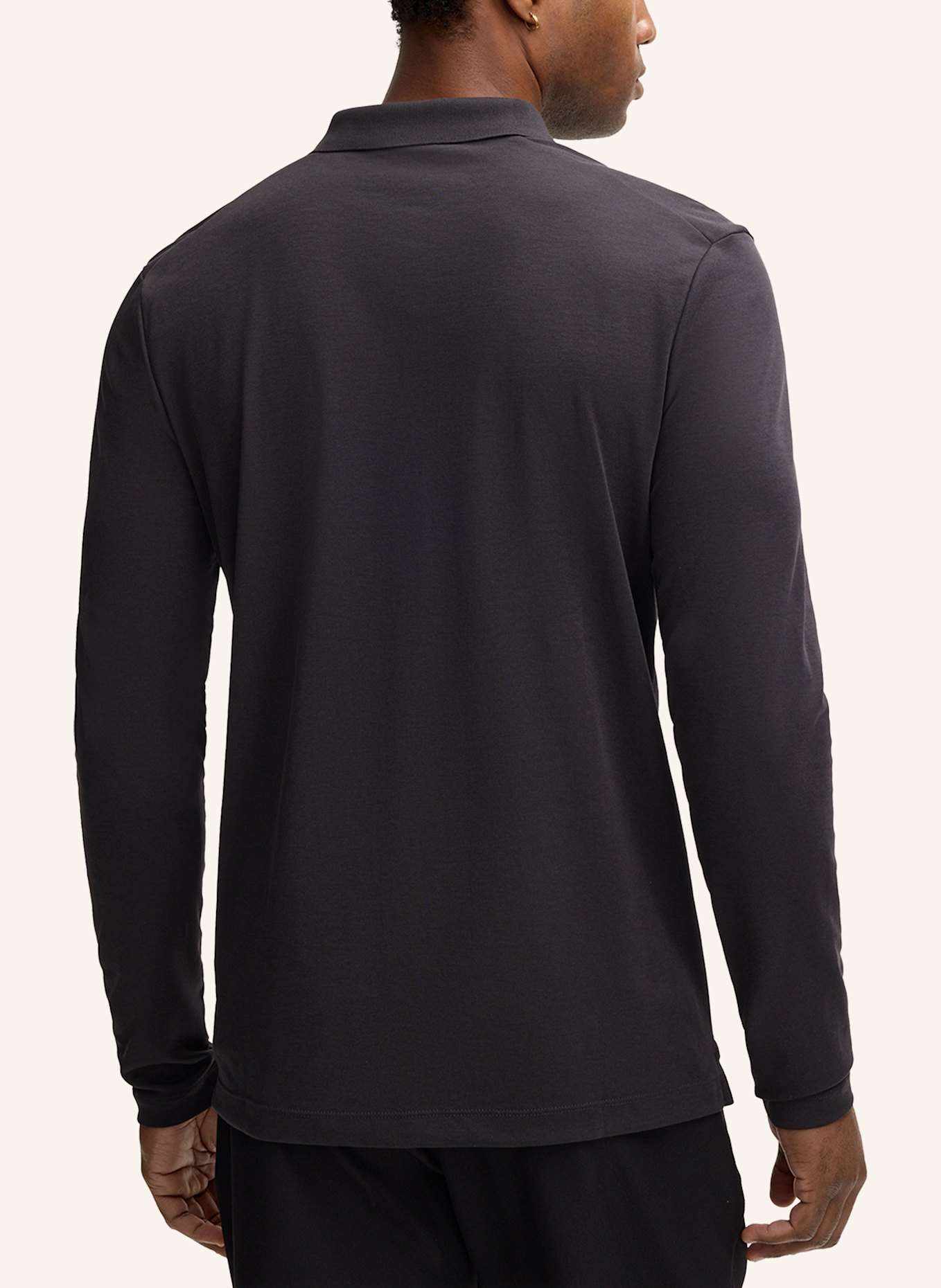 STRELLSON Longsleeve: SCHWARZ