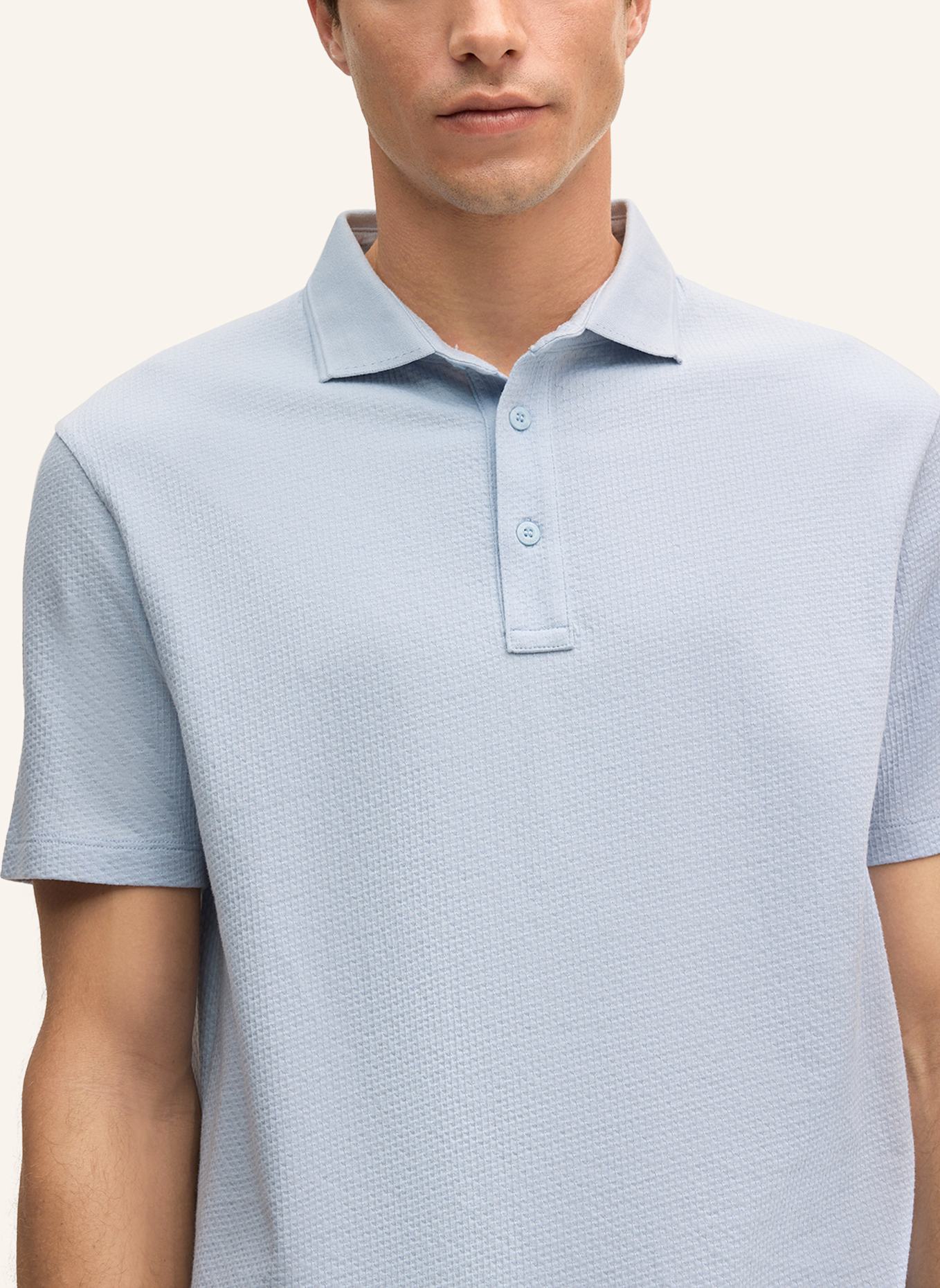 STRELLSON Poloshirt: HELLBLAU