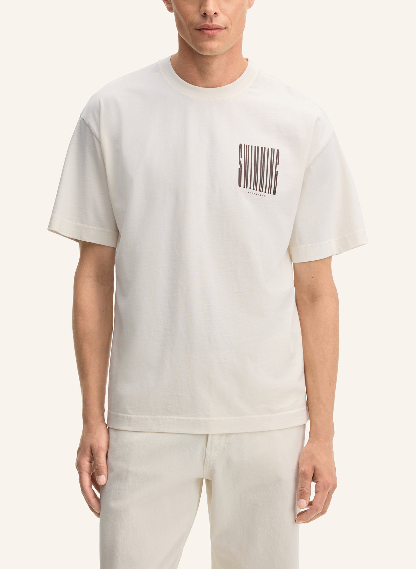 STRELLSON T-Shirt: WEISS