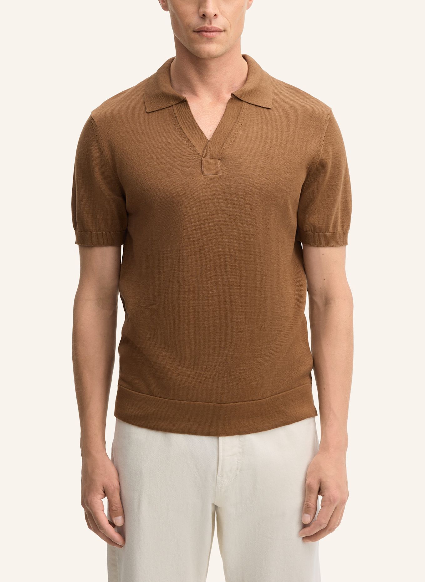 STRELLSON Poloshirt: BRAUN