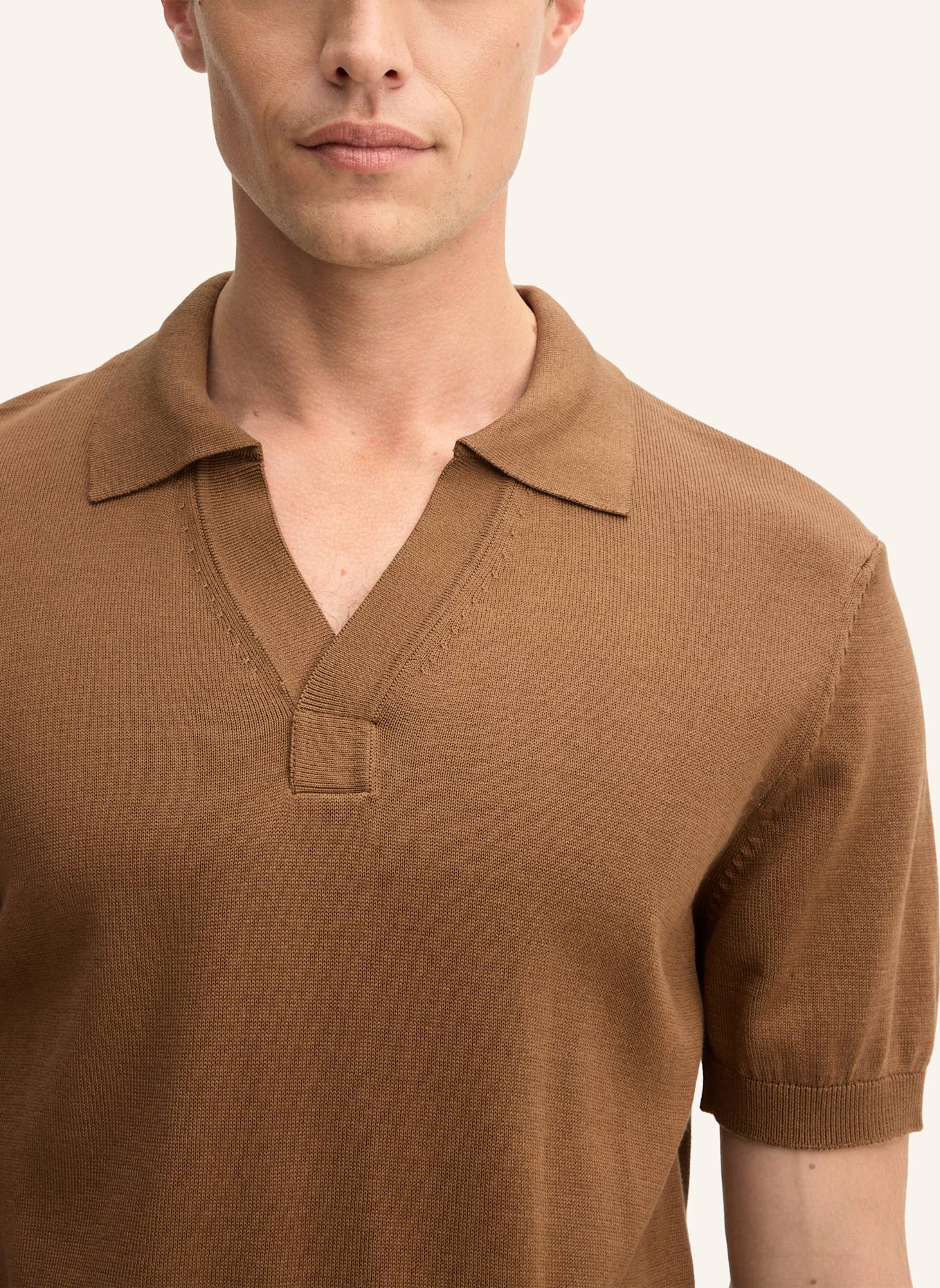 STRELLSON Poloshirt: BRAUN