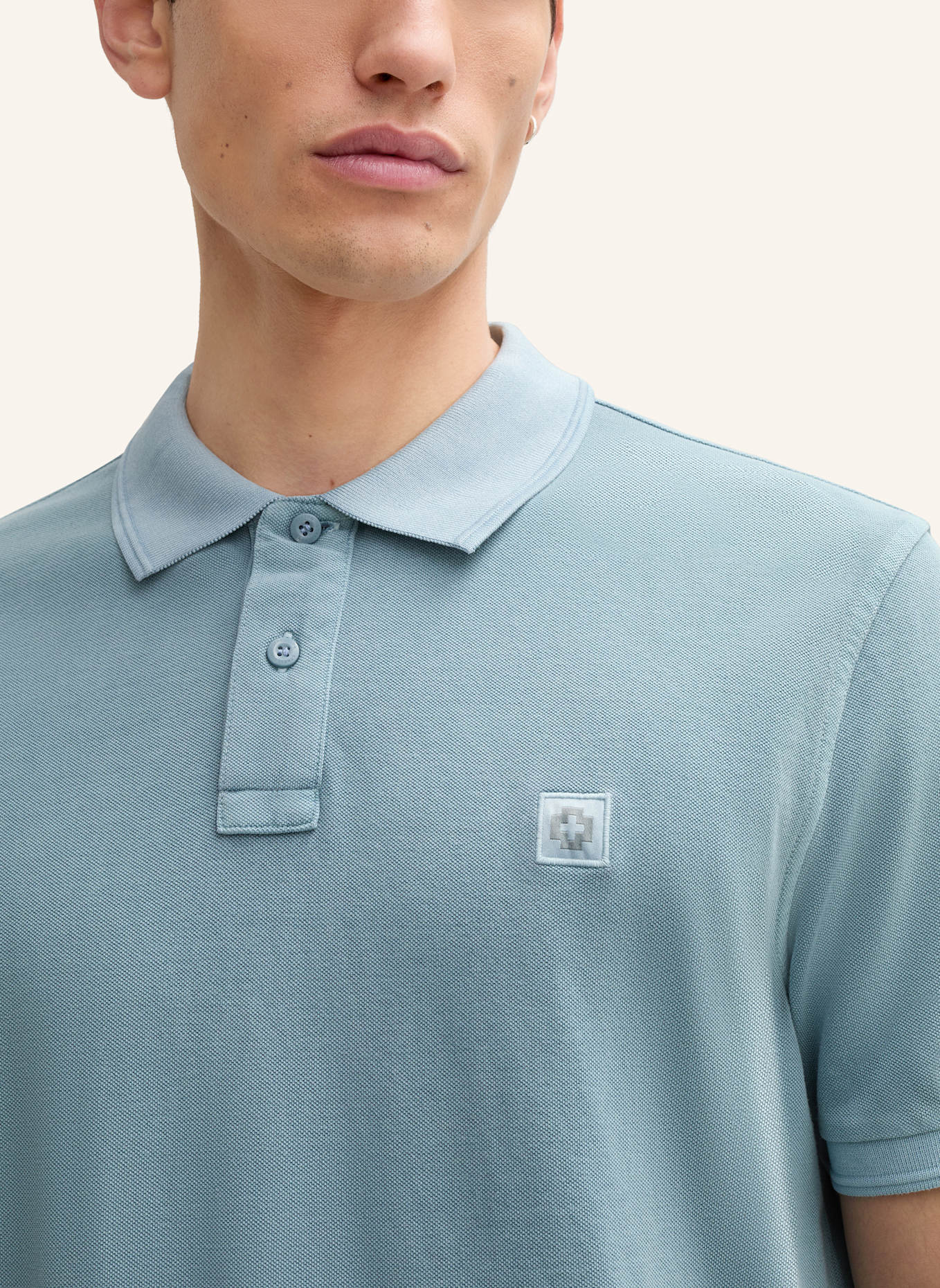 STRELLSON Poloshirt: HELLBLAU