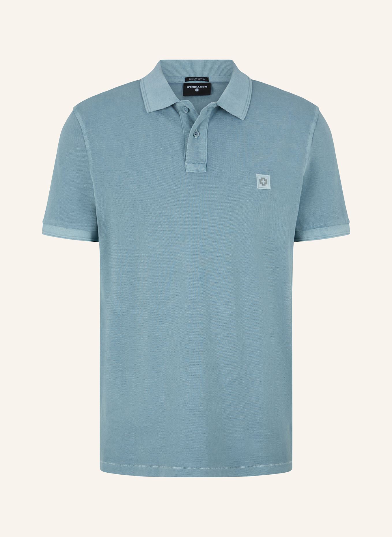 STRELLSON Poloshirt: HELLBLAU