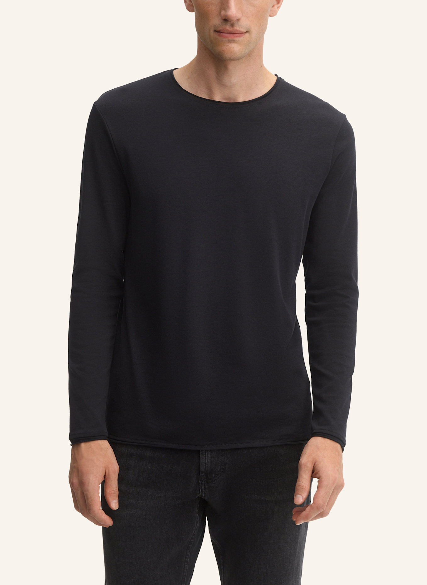 STRELLSON Longsleeve PROSPECT: SCHWARZ