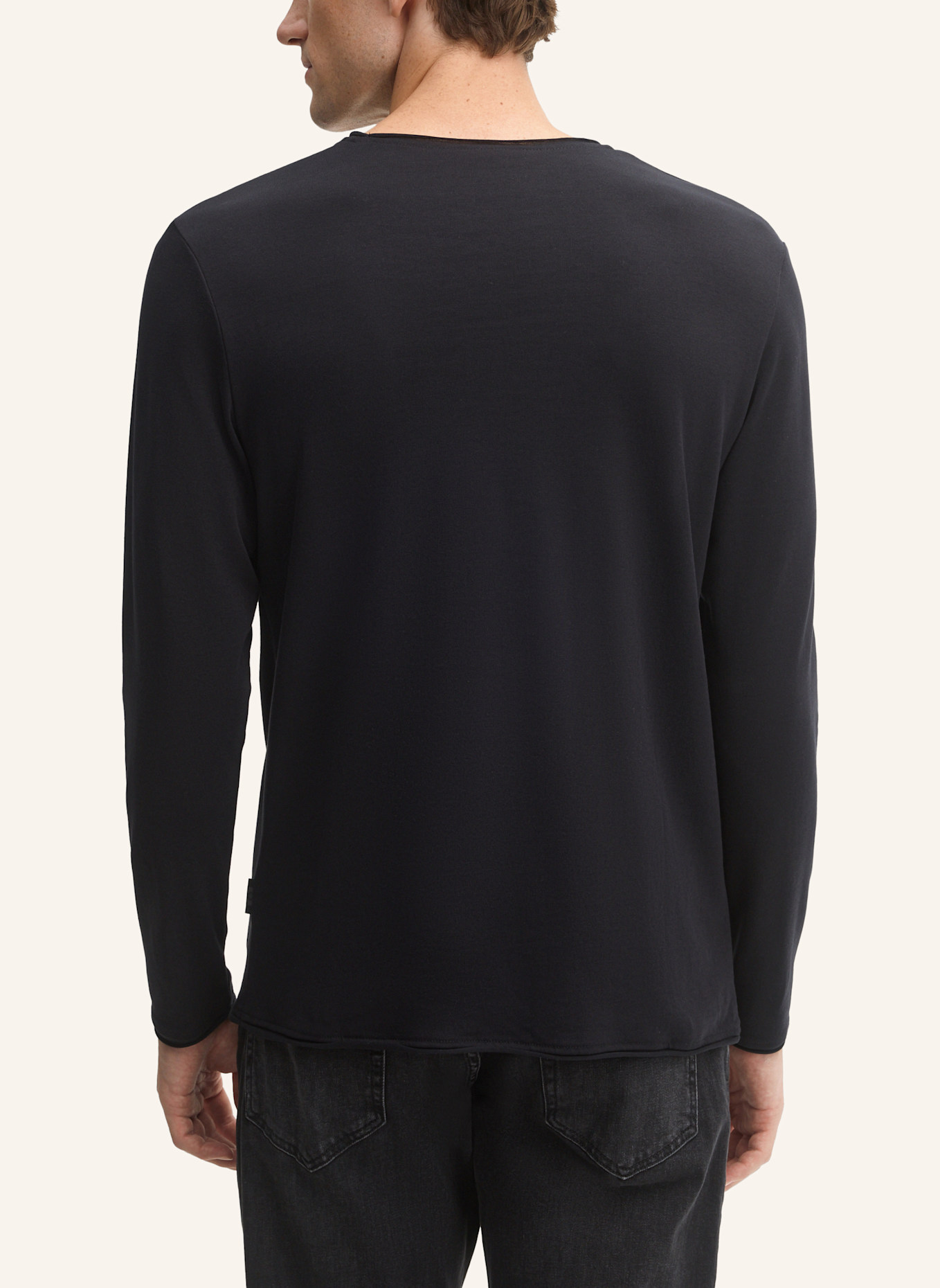 STRELLSON Longsleeve PROSPECT: SCHWARZ