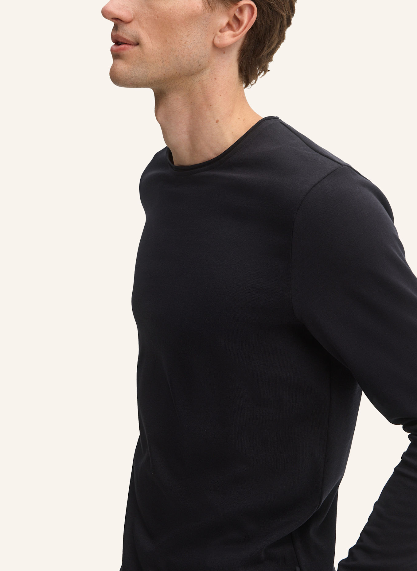 STRELLSON Longsleeve PROSPECT: SCHWARZ