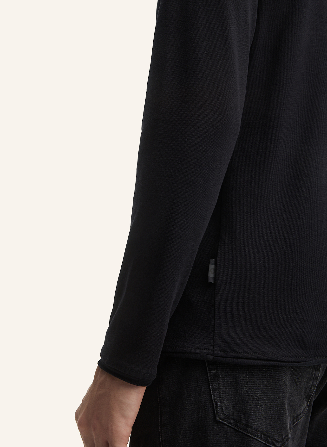 STRELLSON Longsleeve PROSPECT: SCHWARZ