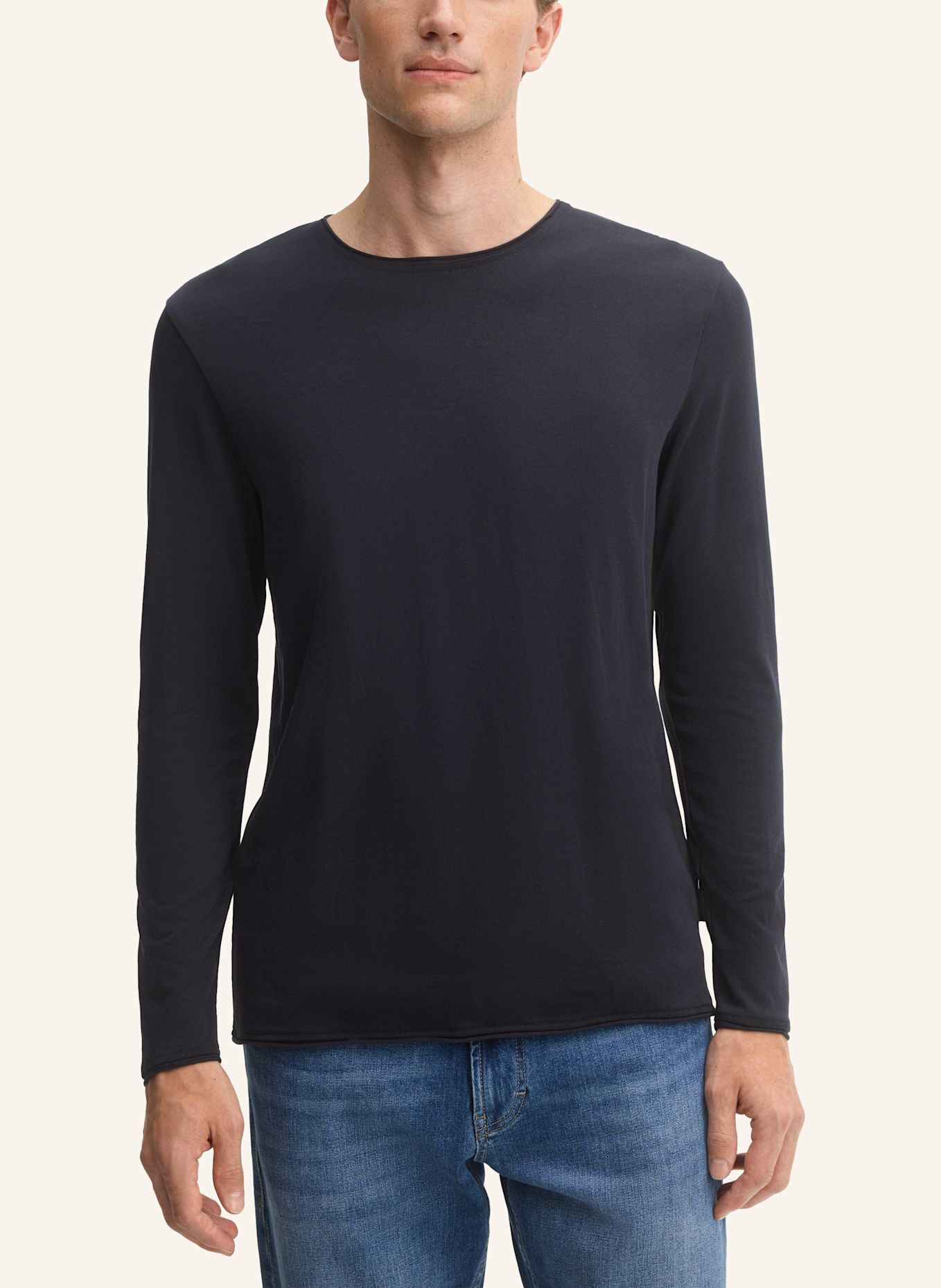 STRELLSON Longsleeve PROSPECT: DUNKELBLAU