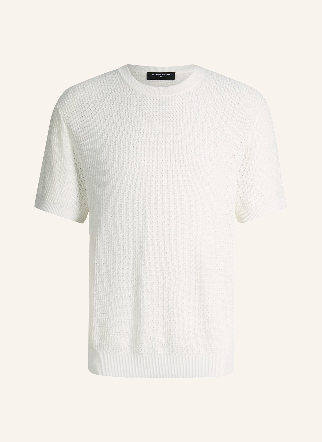 STRELLSON Strickshirt VADIM: WEISS