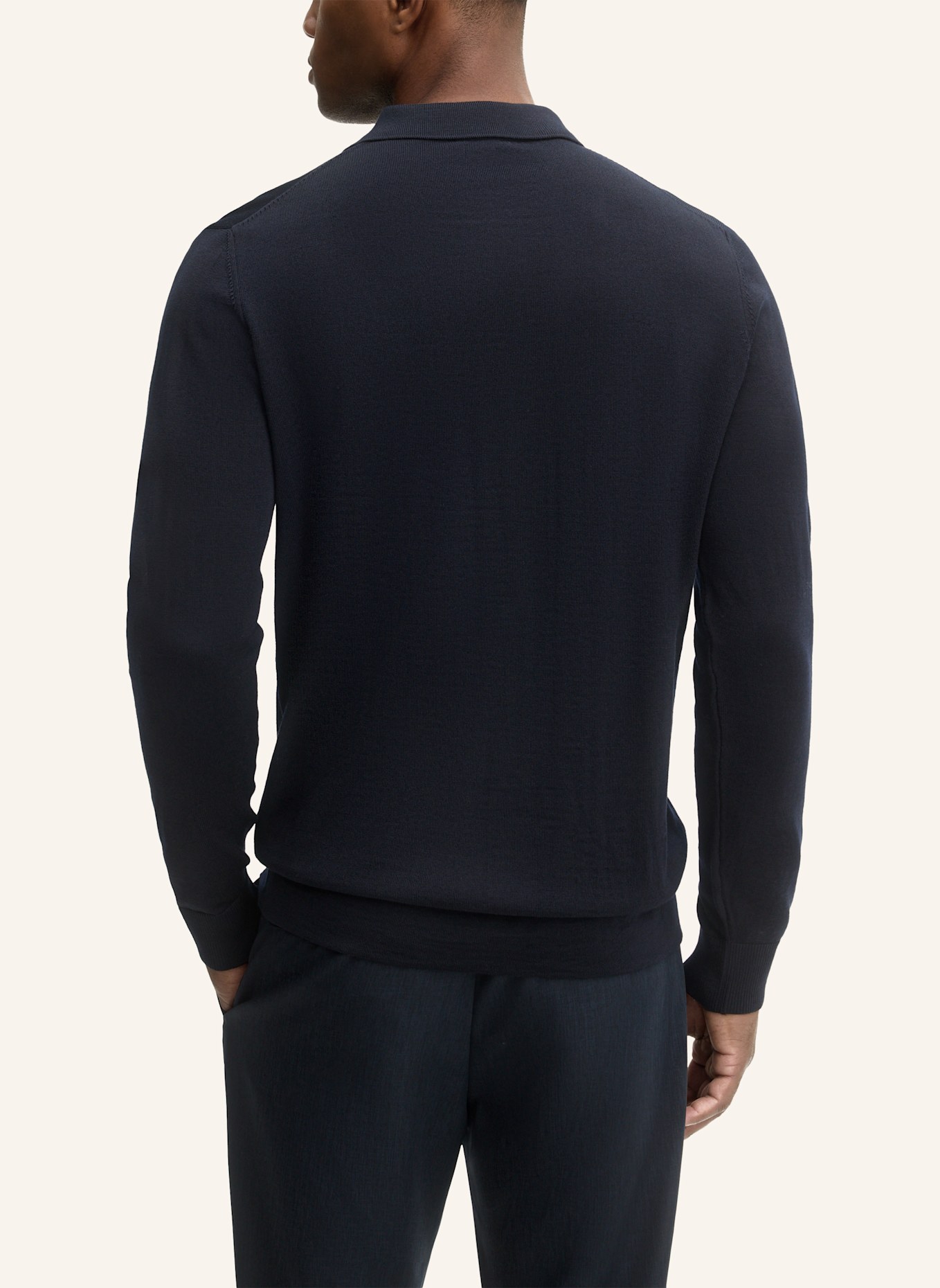 STRELLSON Strickjacke MAREK: DUNKELBLAU