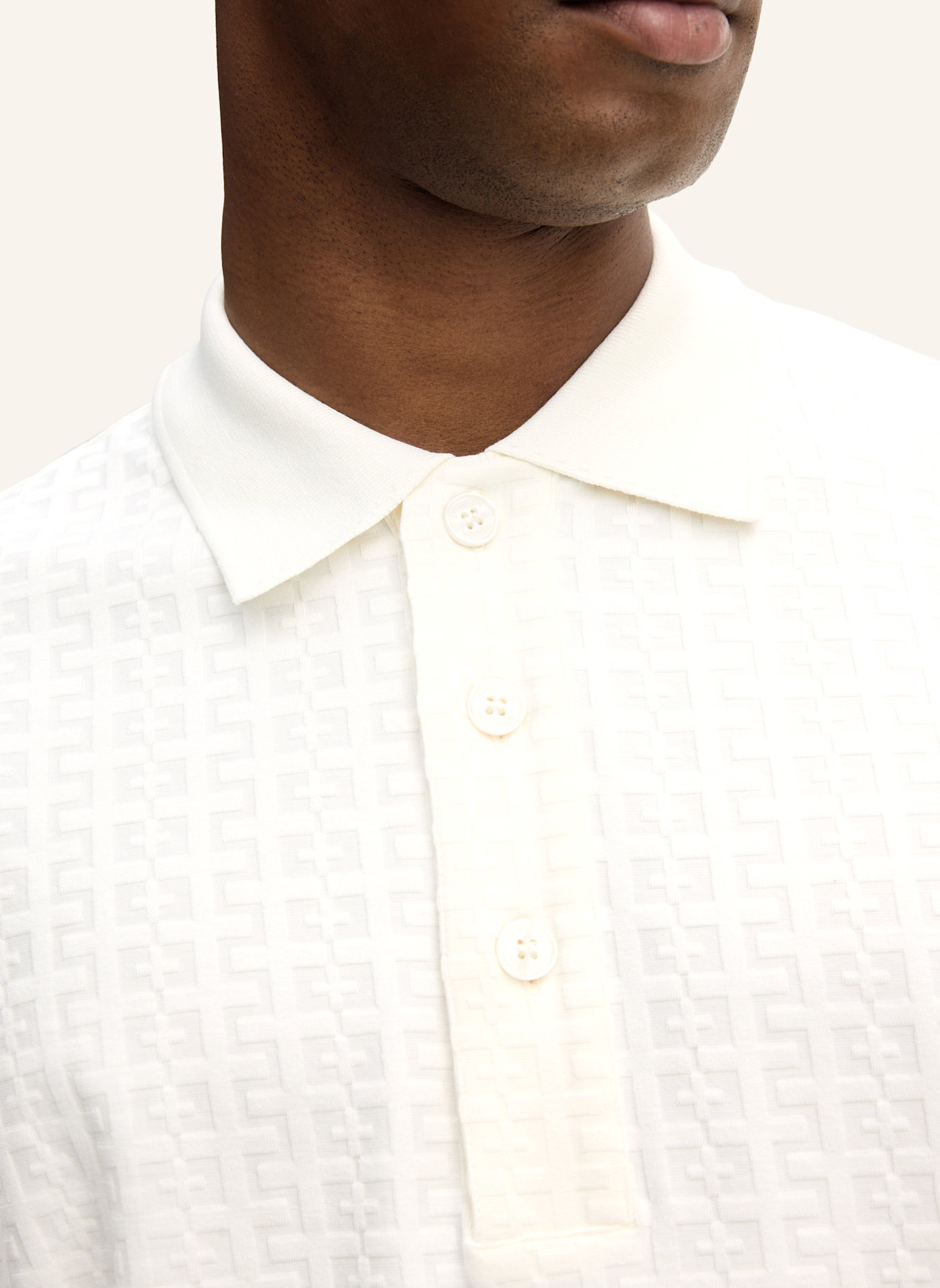 STRELLSON Poloshirt: WEISS