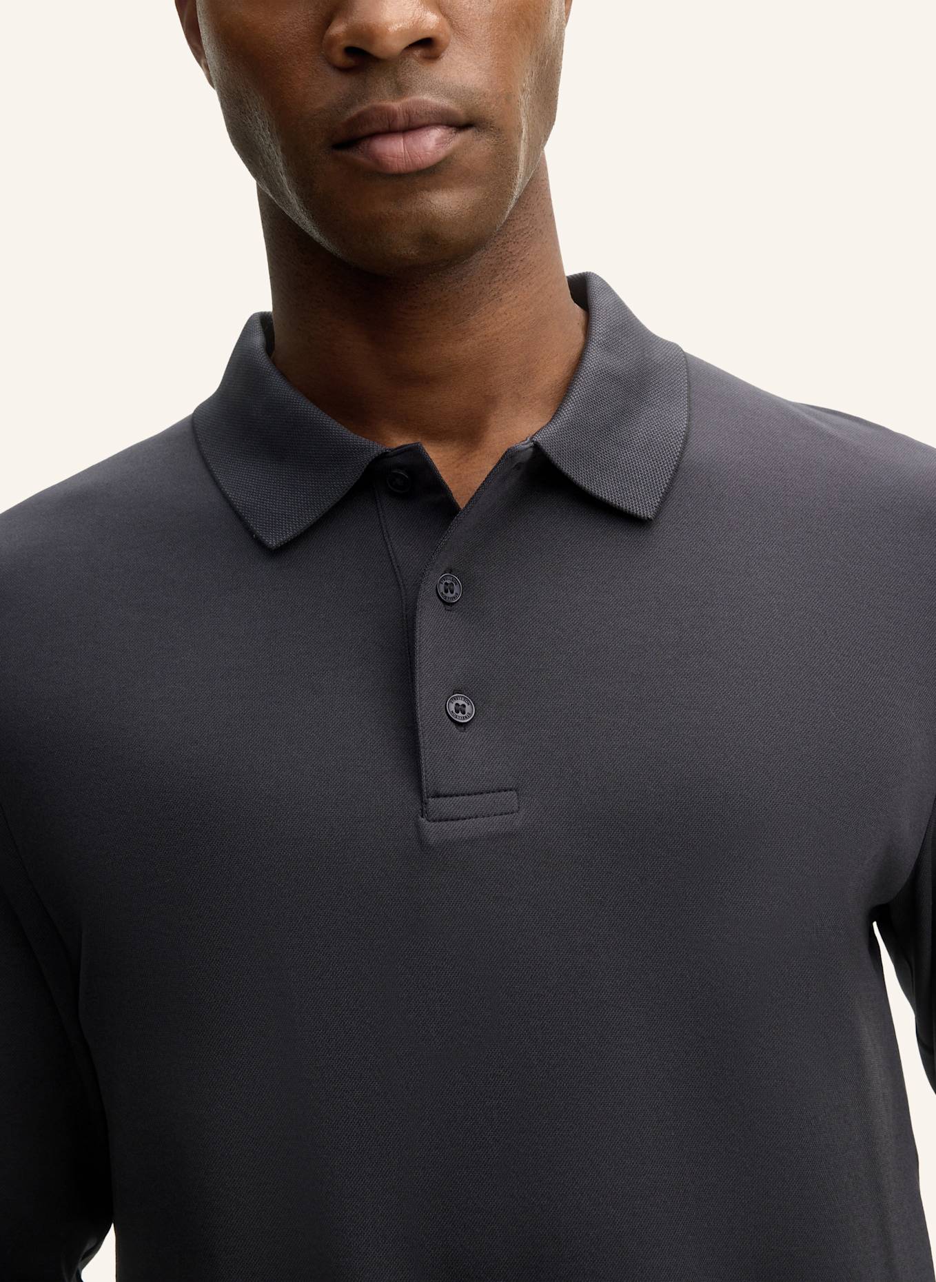 STRELLSON Longsleeve: SCHWARZ