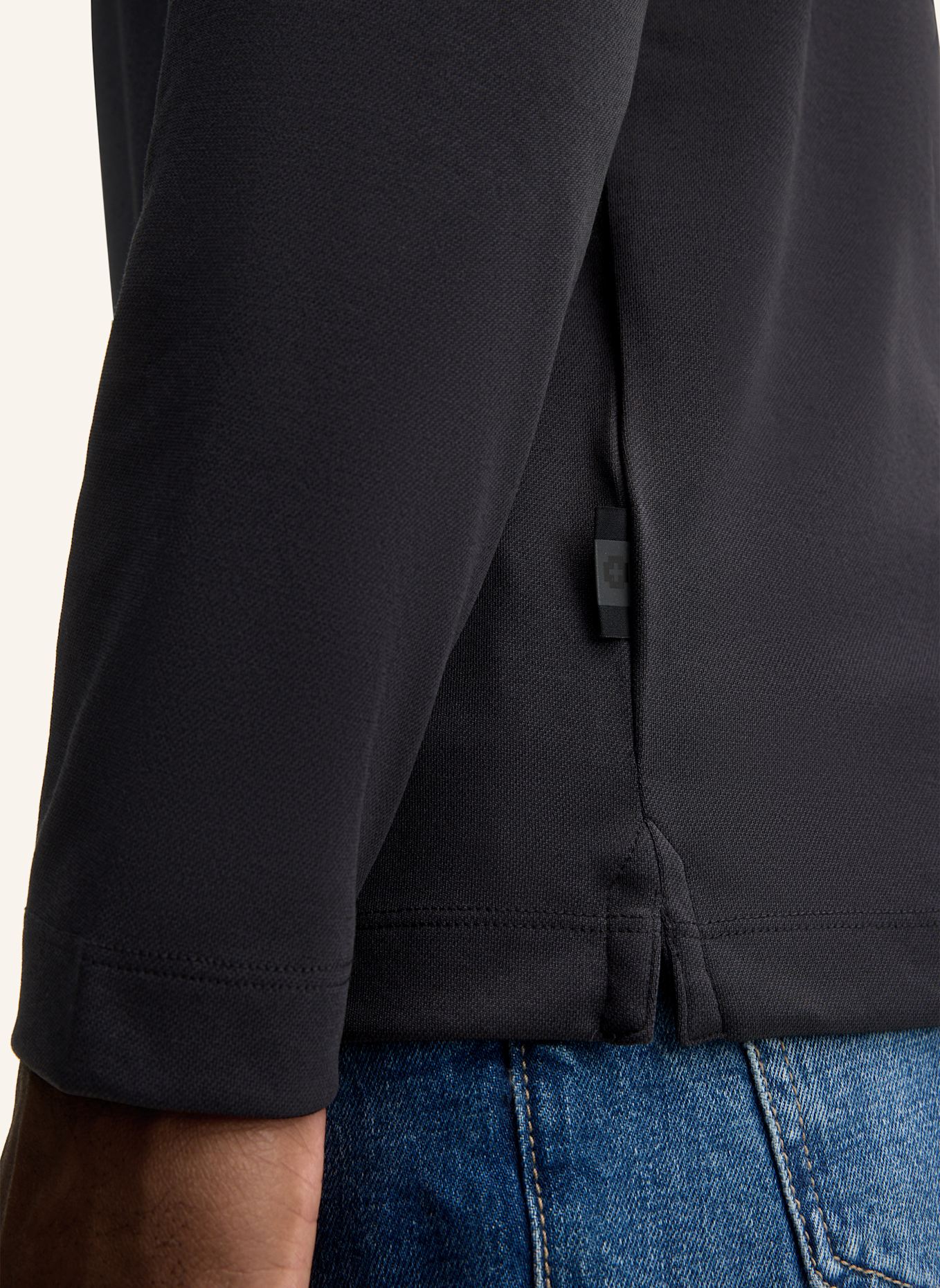 STRELLSON Longsleeve: SCHWARZ