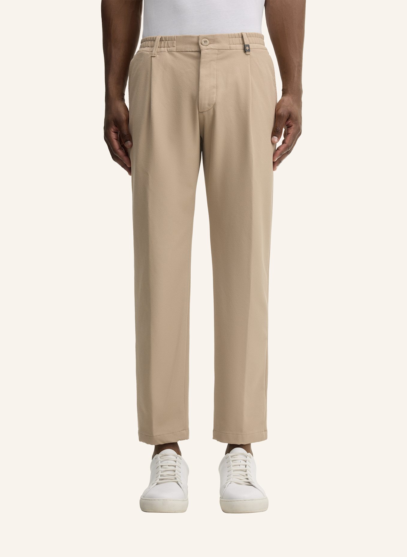 STRELLSON Hose LUI Relaxed Fit: BEIGE