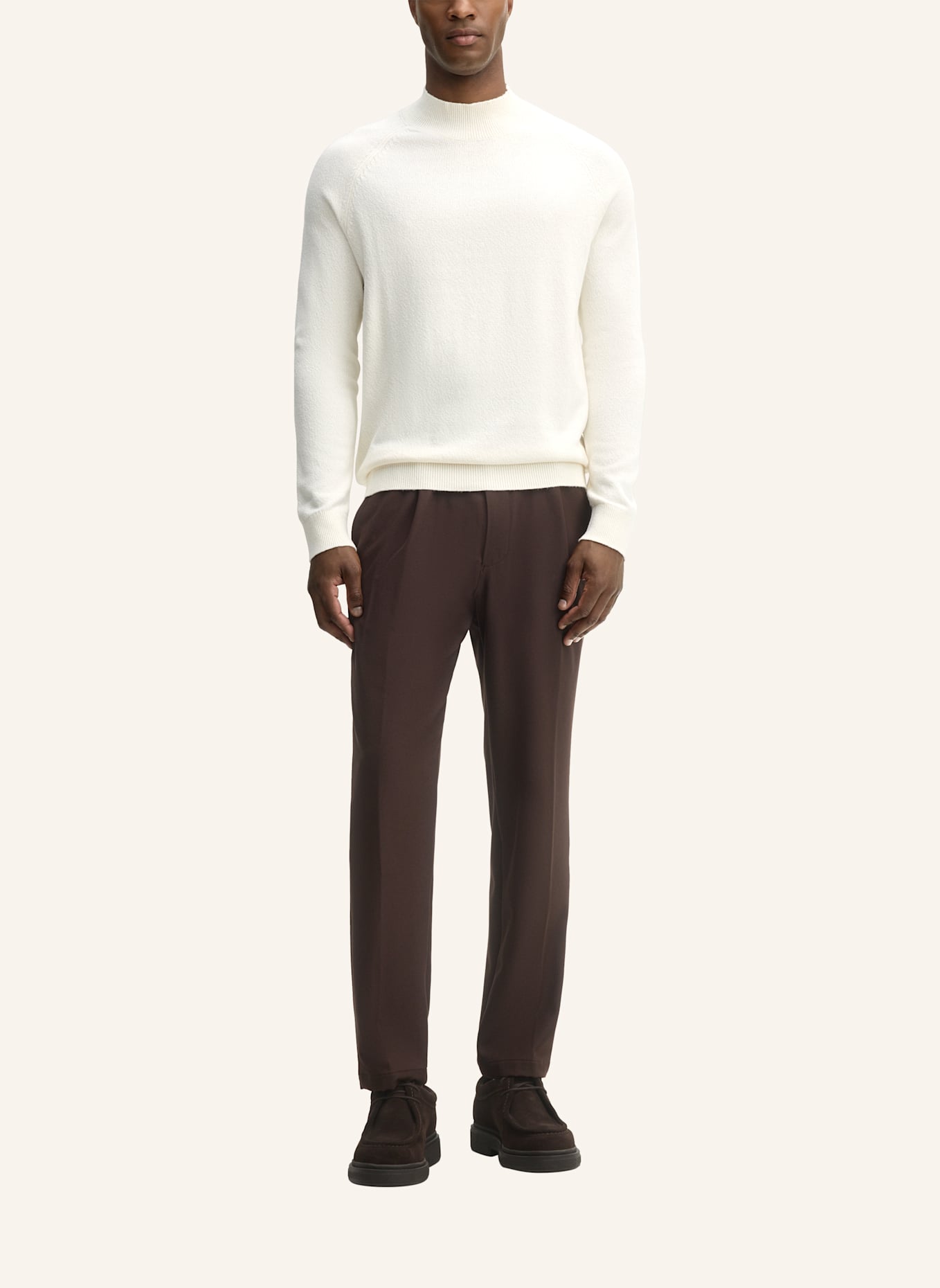 STRELLSON Hose LUI Relaxed Fit: BRAUN