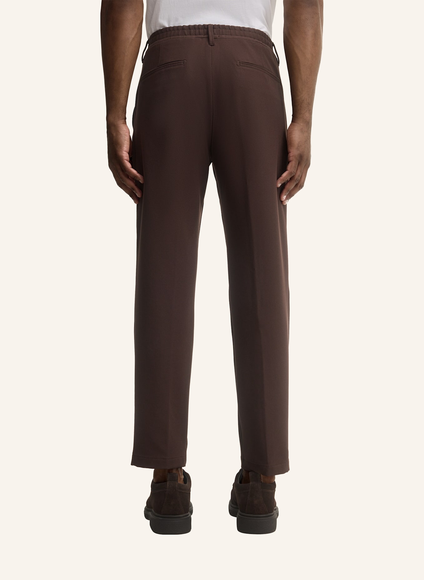 STRELLSON Hose LUI Relaxed Fit: BRAUN