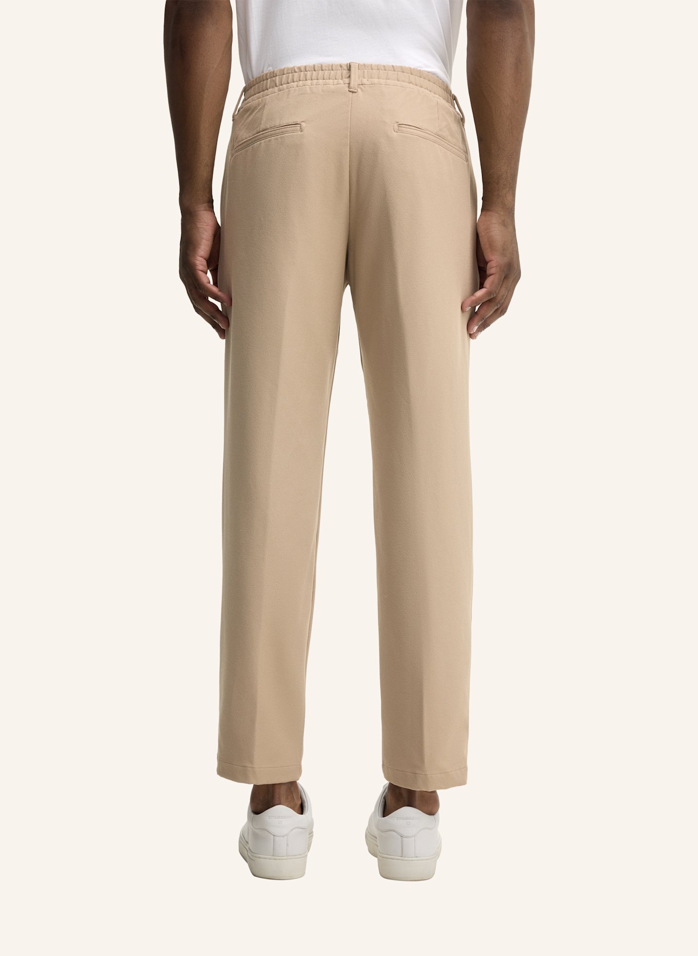 STRELLSON Hose LUI Relaxed Fit: BEIGE