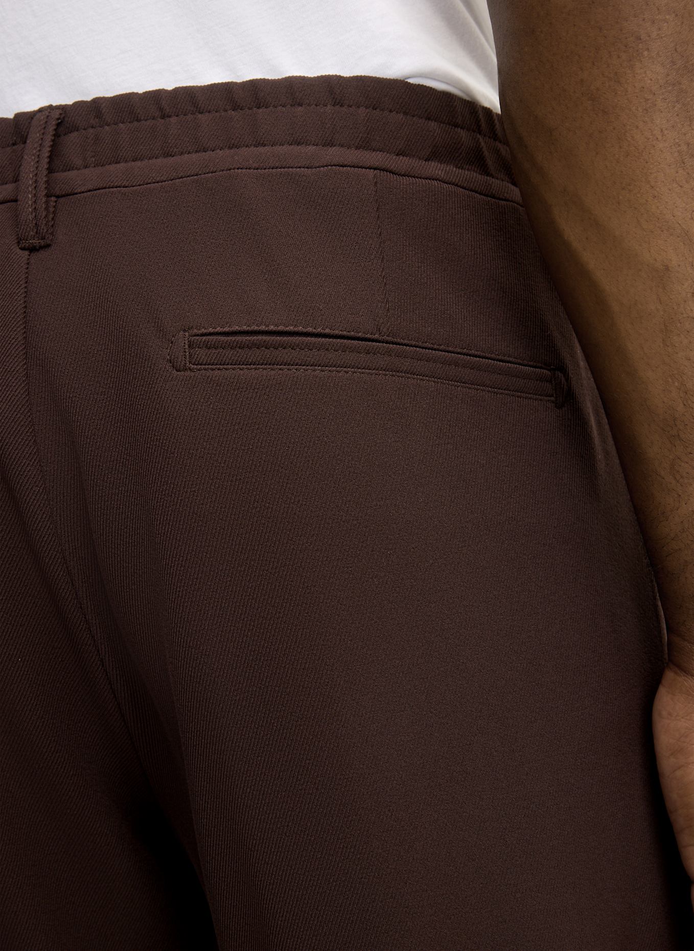 STRELLSON Hose LUI Relaxed Fit: BRAUN