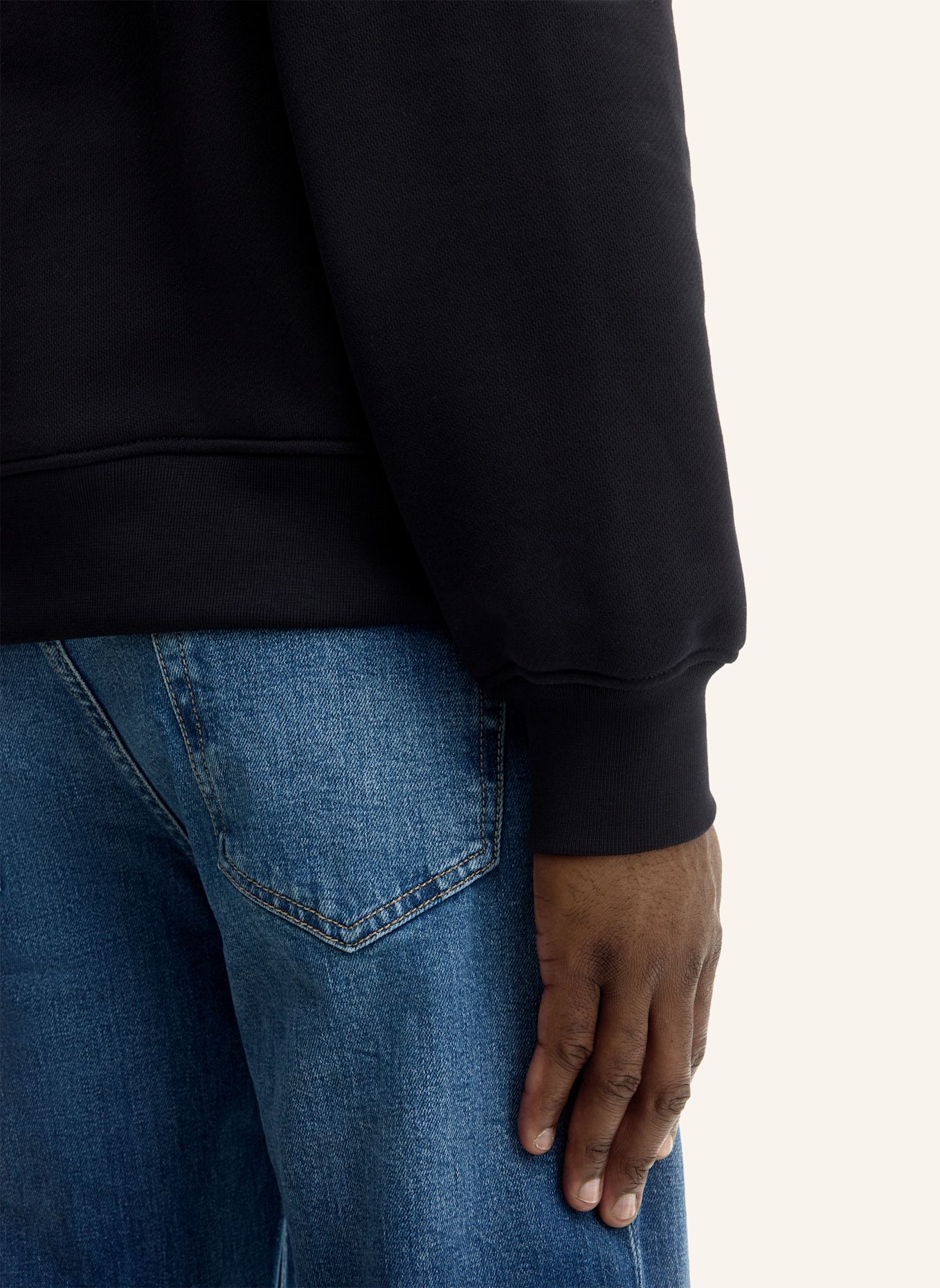 STRELLSON Hoodie: DUNKELBLAU