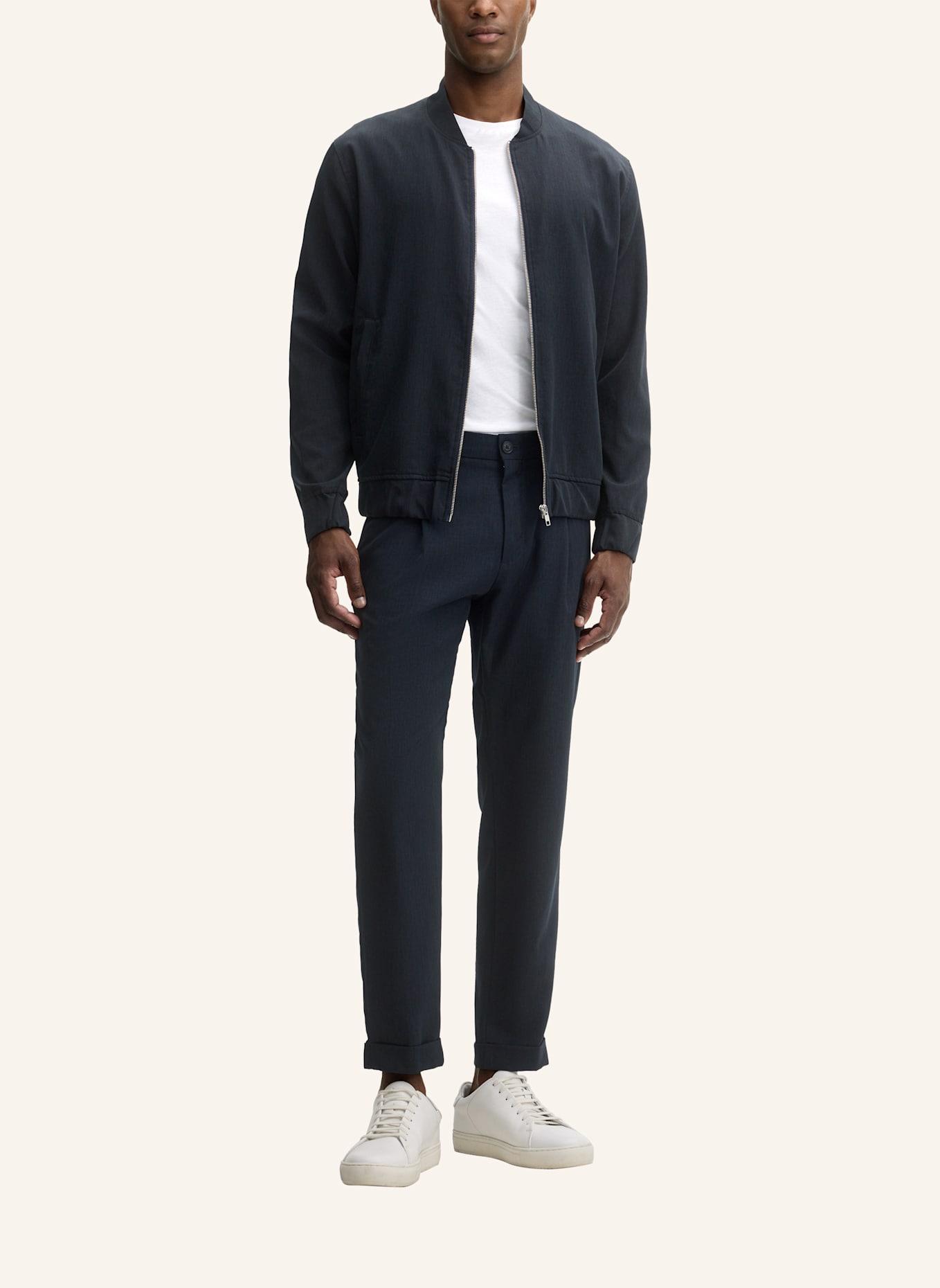 STRELLSON Blouson JASON: DUNKELBLAU