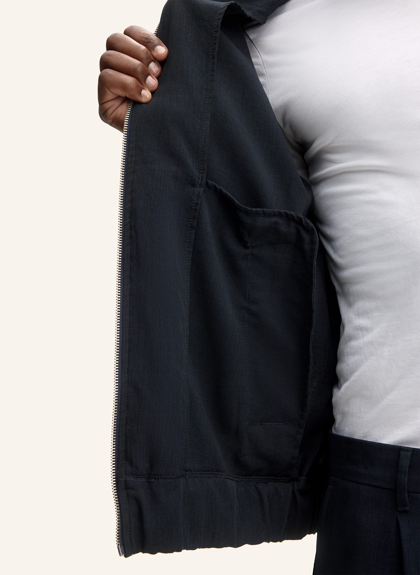 STRELLSON Blouson JASON: DUNKELBLAU