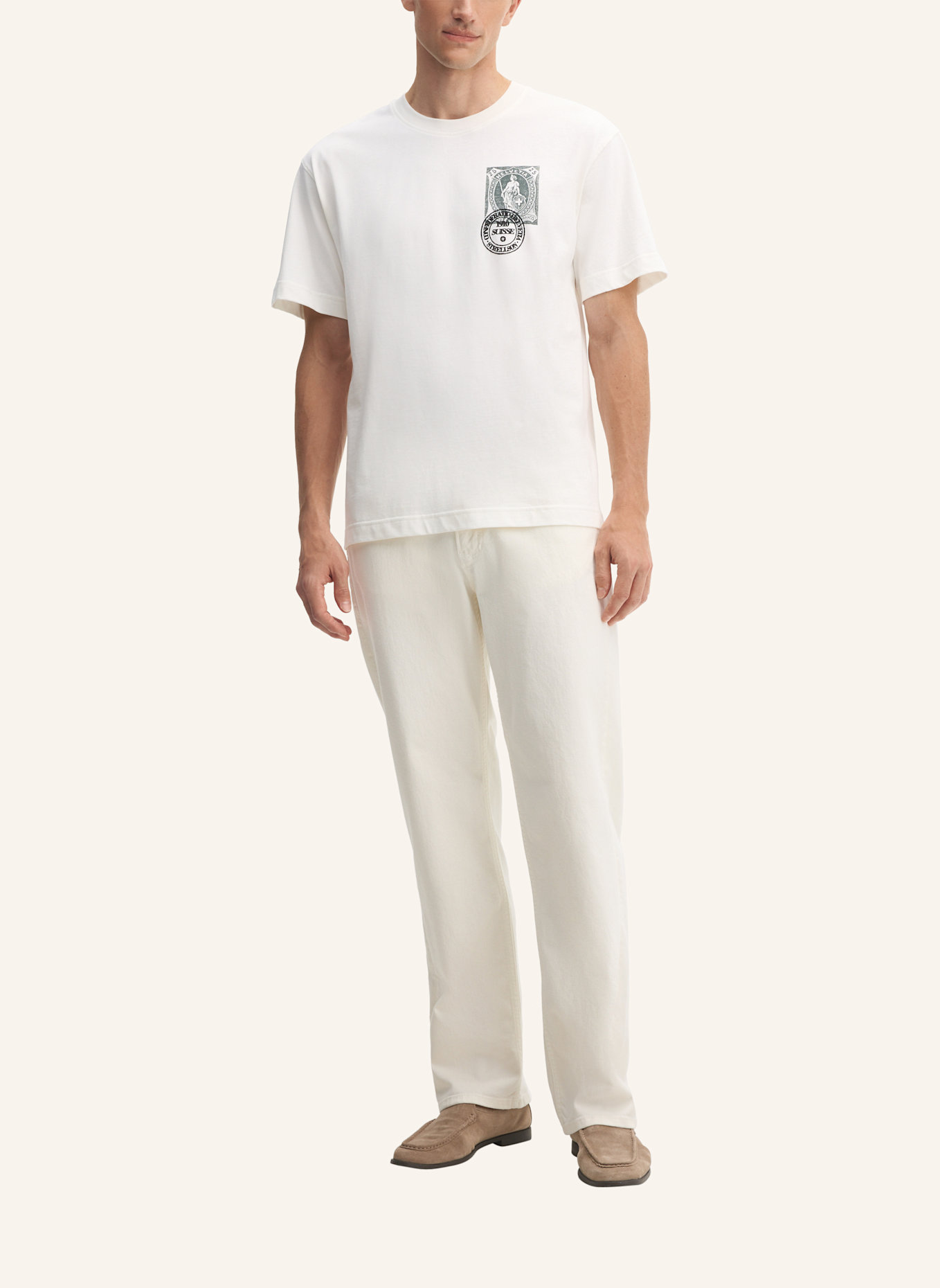 STRELLSON T-Shirt: WEISS