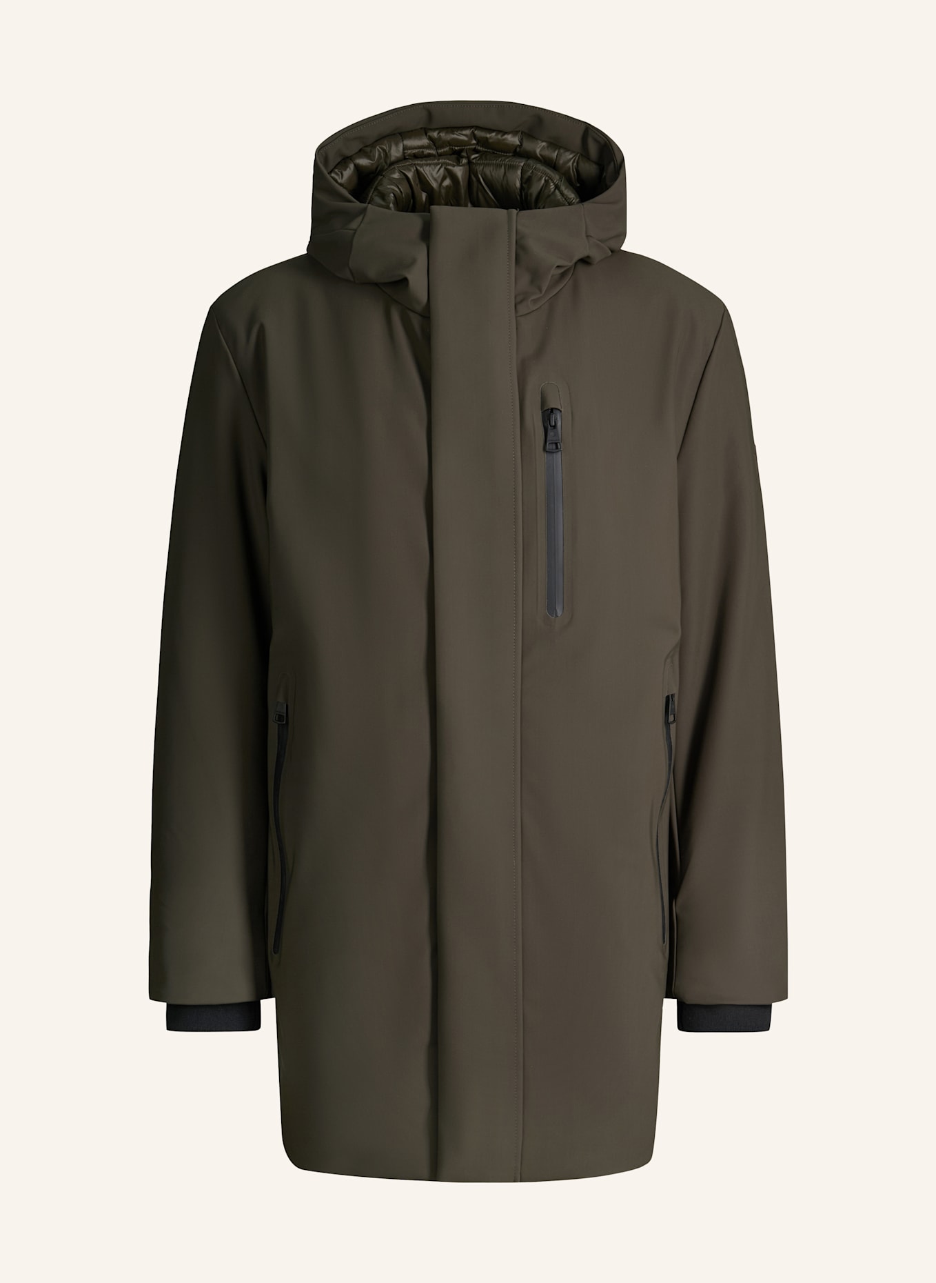STRELLSON Parka: GRÜN