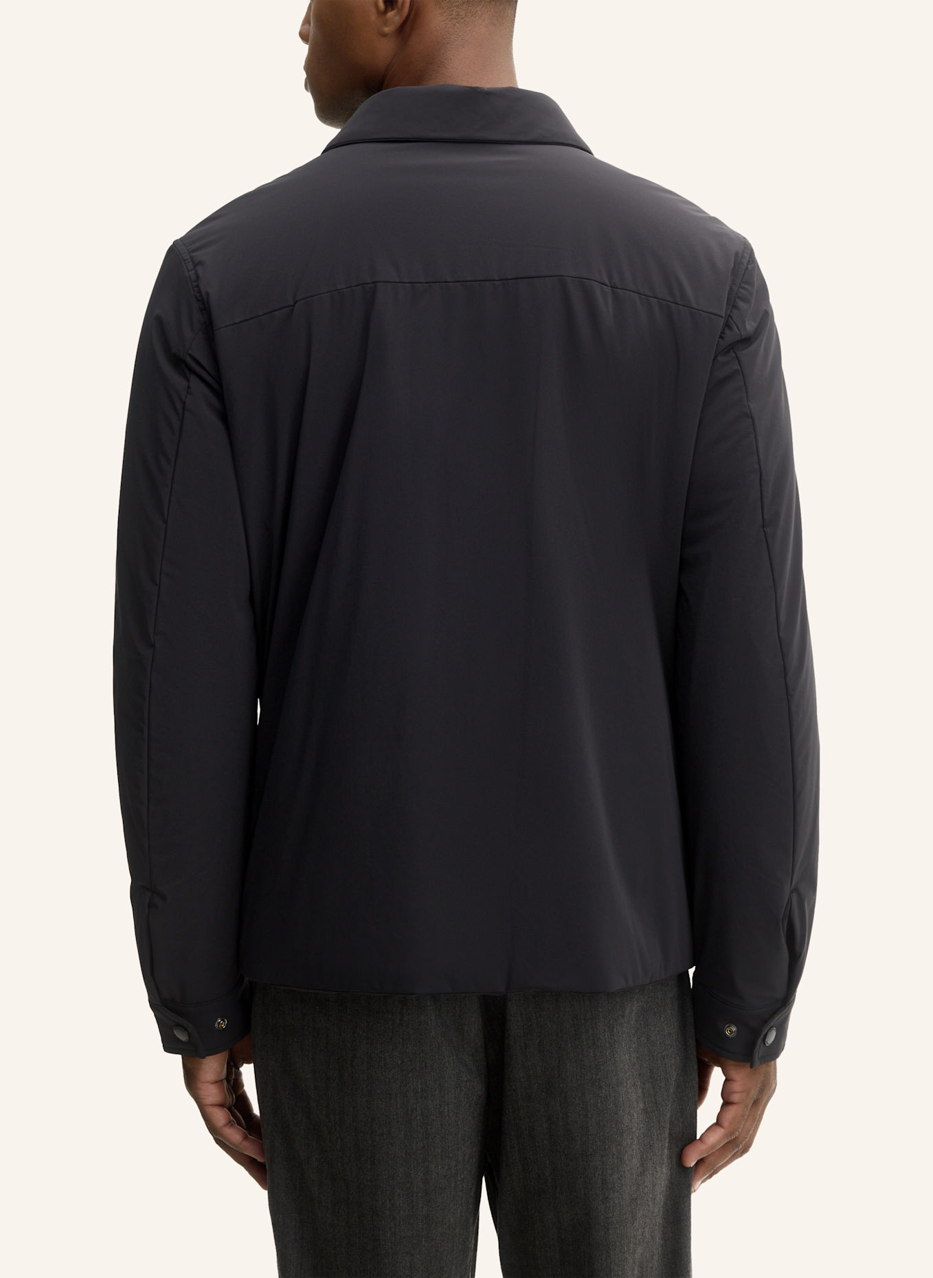 STRELLSON Shirtjacket: SCHWARZ