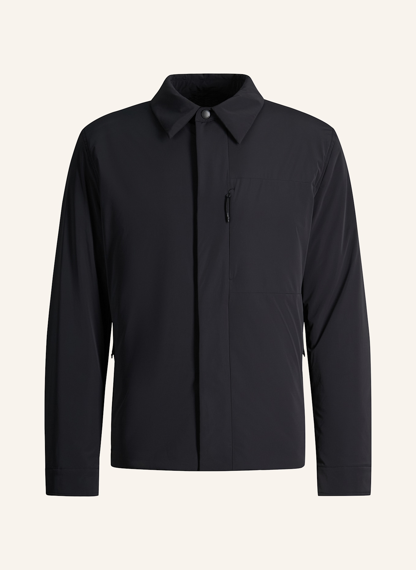 STRELLSON Shirtjacket: SCHWARZ