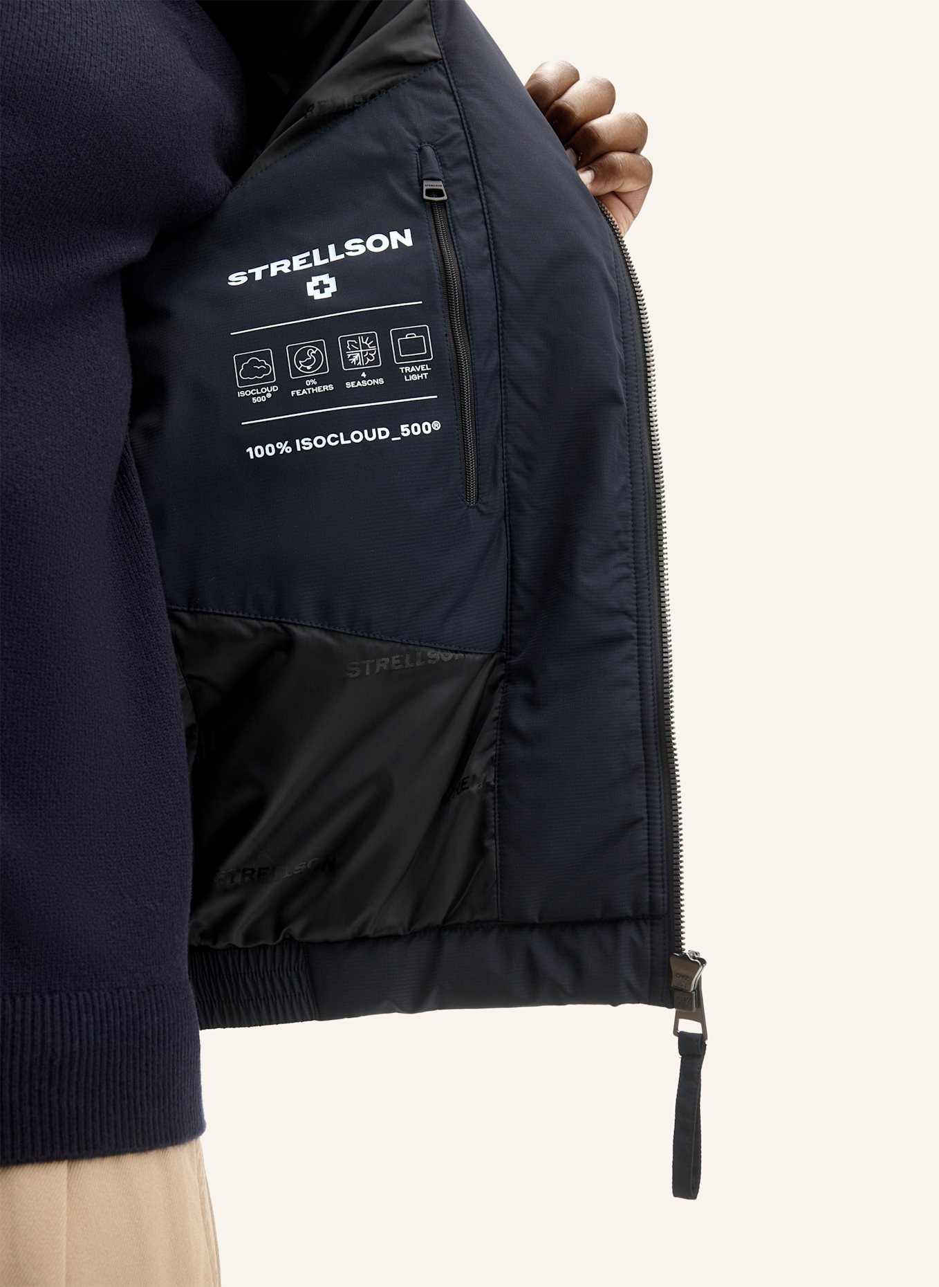 STRELLSON Jacke: DUNKELBLAU