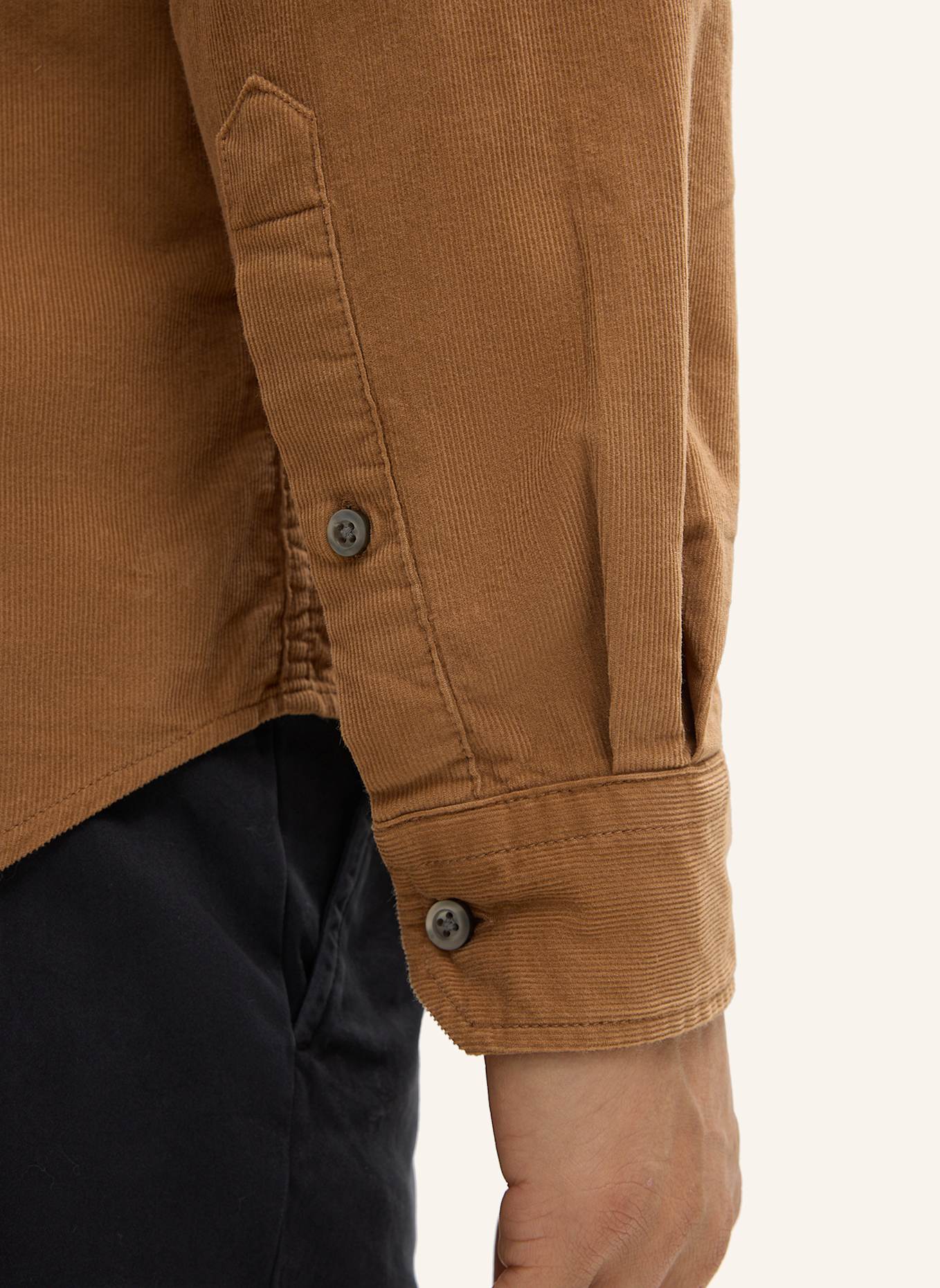 STRELLSON Cordhemd COREY Regular Fit: BEIGE