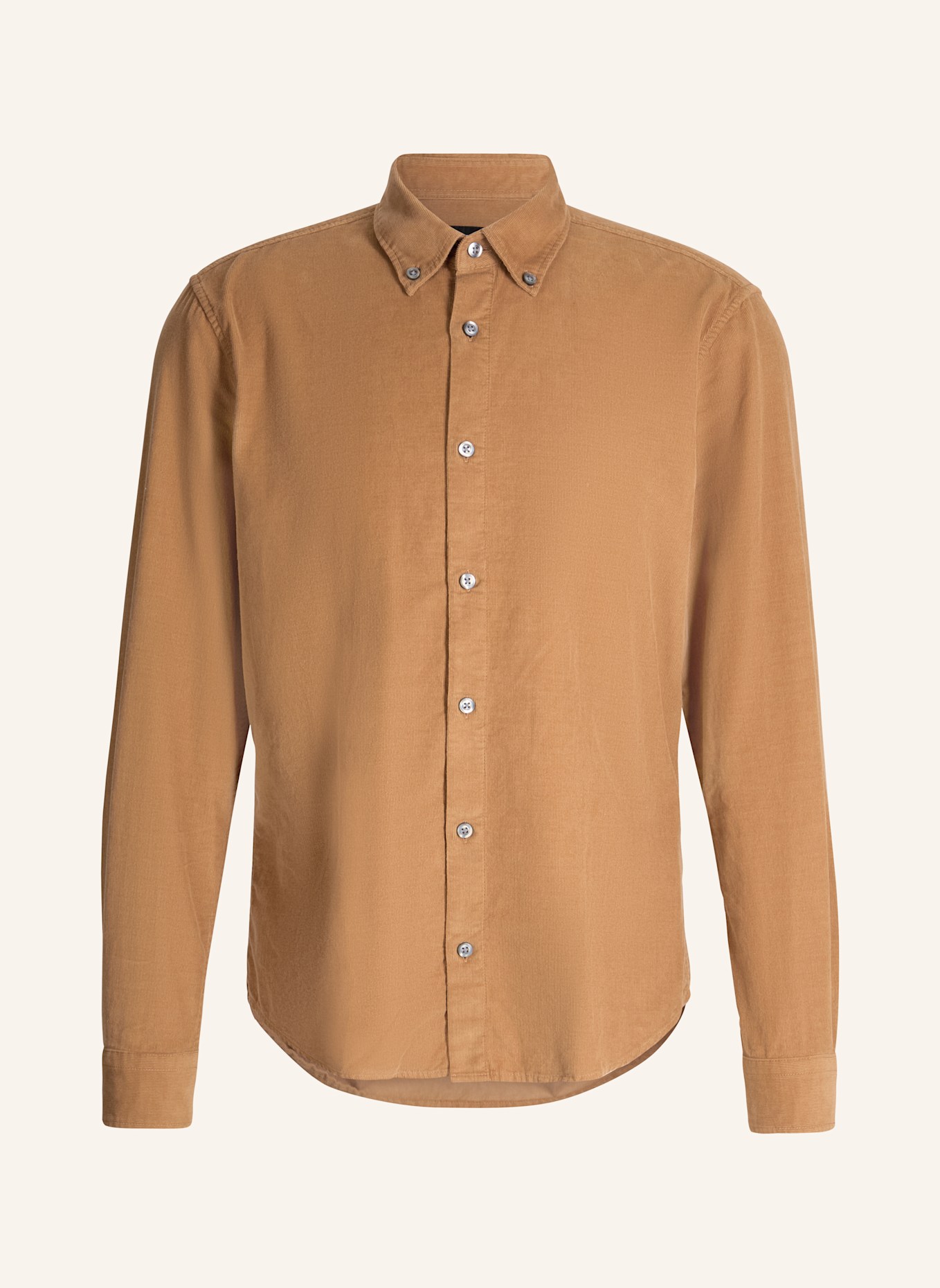 STRELLSON Cordhemd COREY Regular Fit: BEIGE