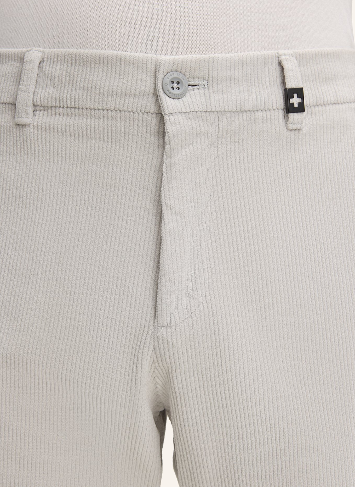STRELLSON Cordhose: HELLGRAU