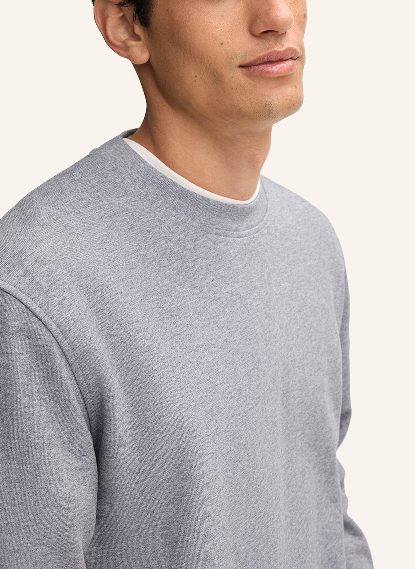 STRELLSON Sweatshirt: HELLGRAU