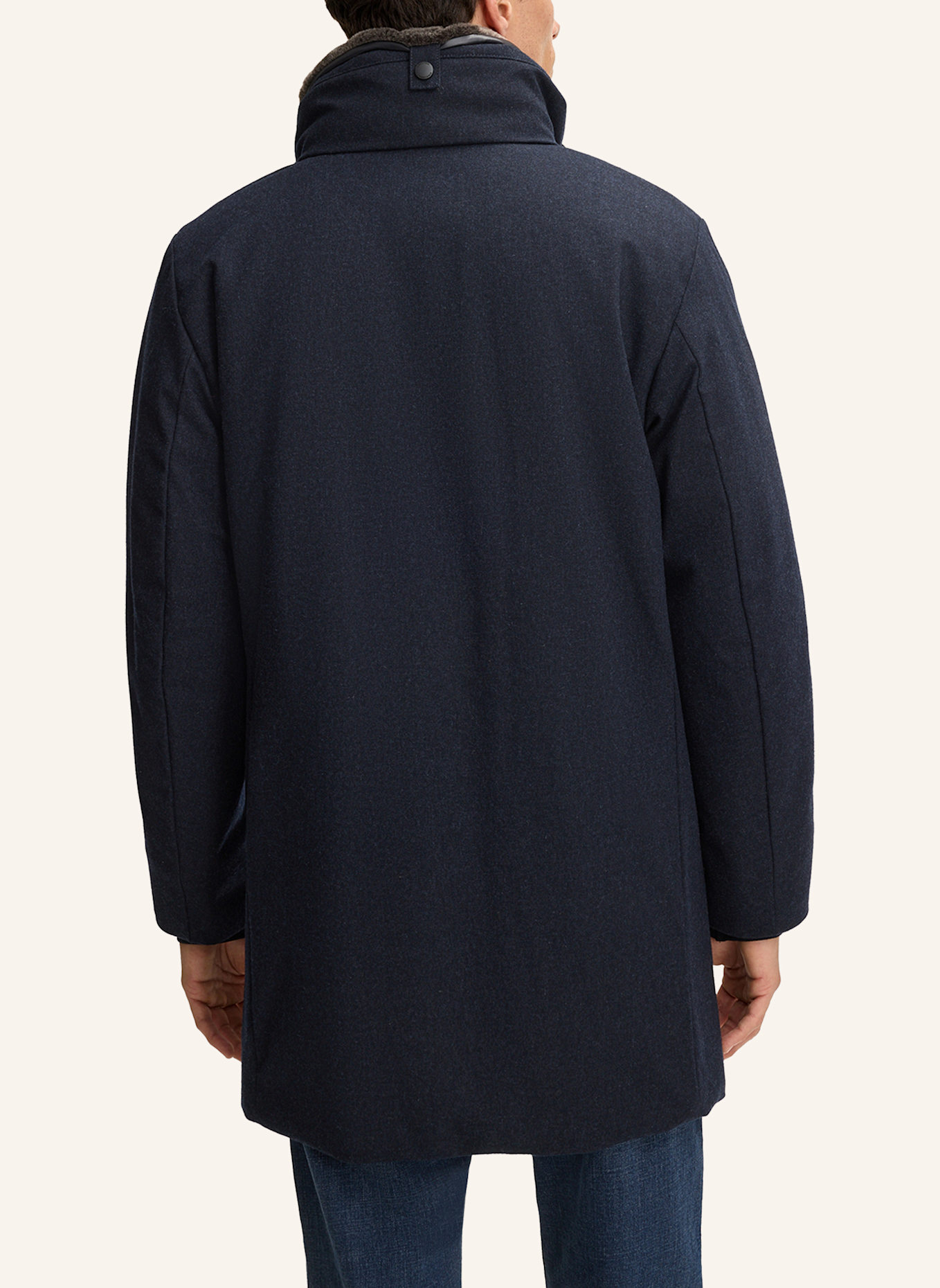 STRELLSON Parka FLEX: DUNKELBLAU