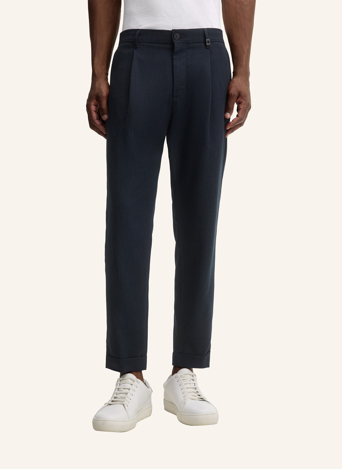 STRELLSON Chino LOUIS-W Relaxed Fit: DUNKELBLAU