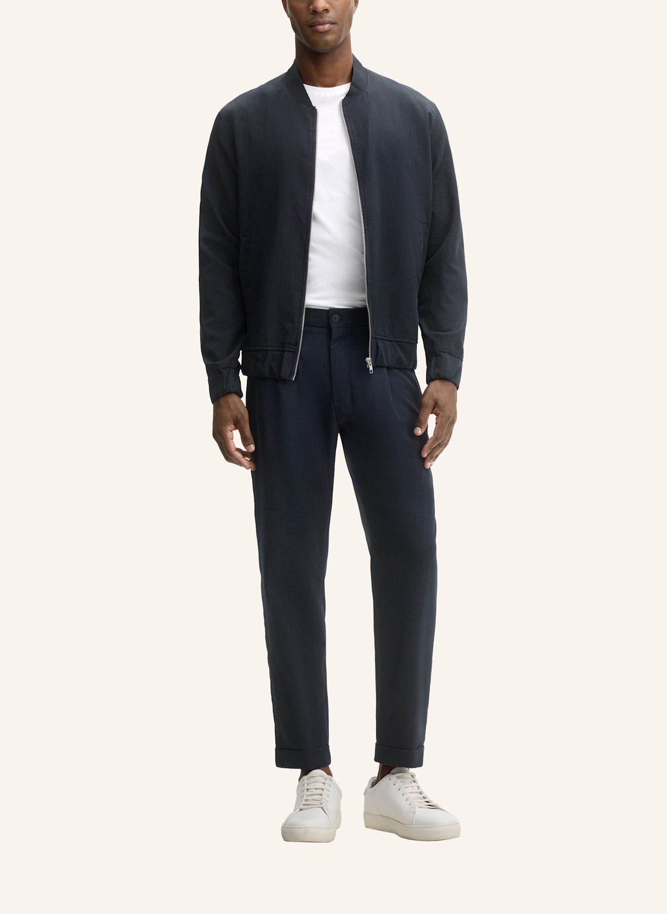 STRELLSON Chino LOUIS-W Relaxed Fit: DUNKELBLAU
