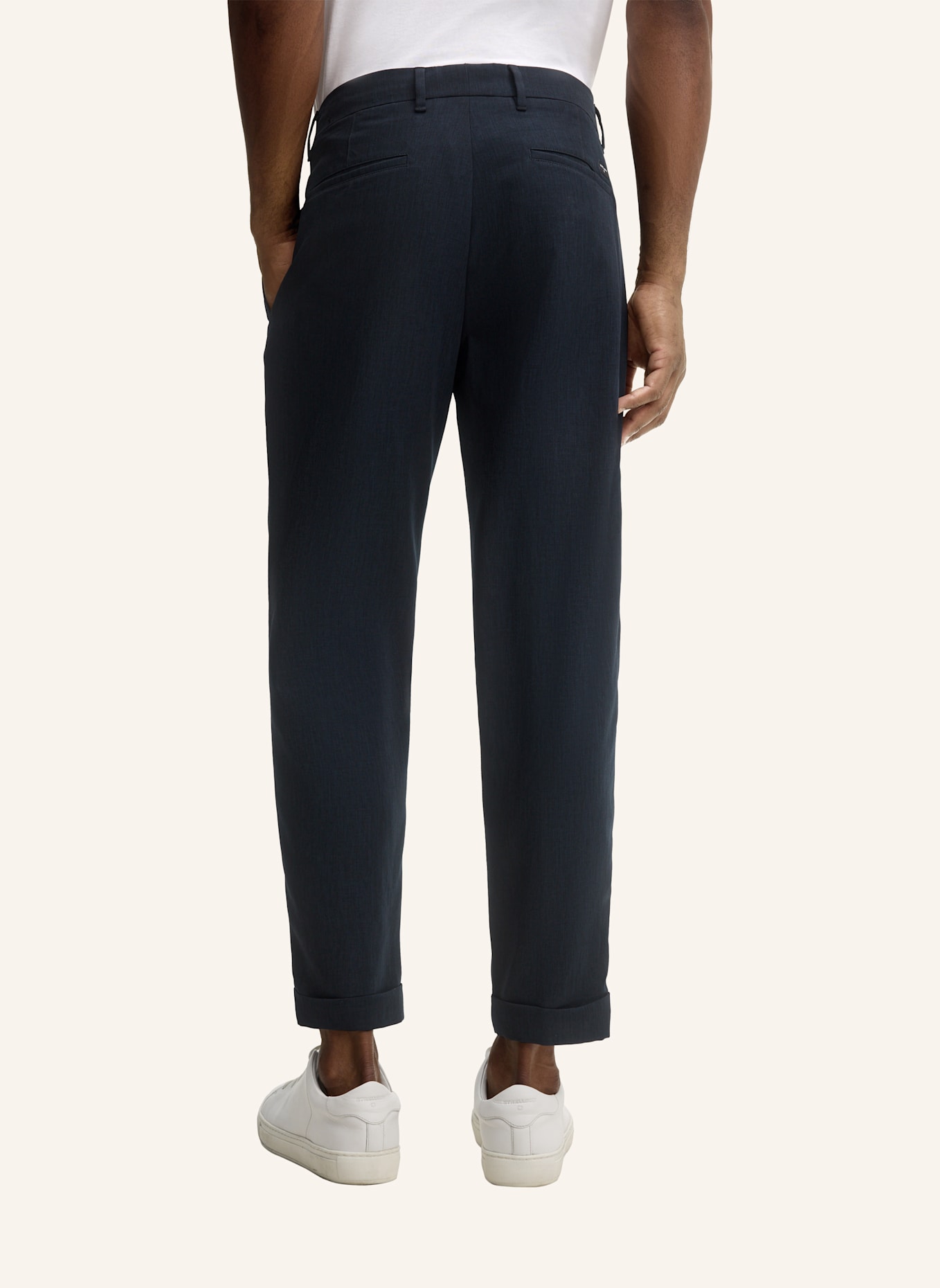 STRELLSON Chino LOUIS-W Relaxed Fit: DUNKELBLAU