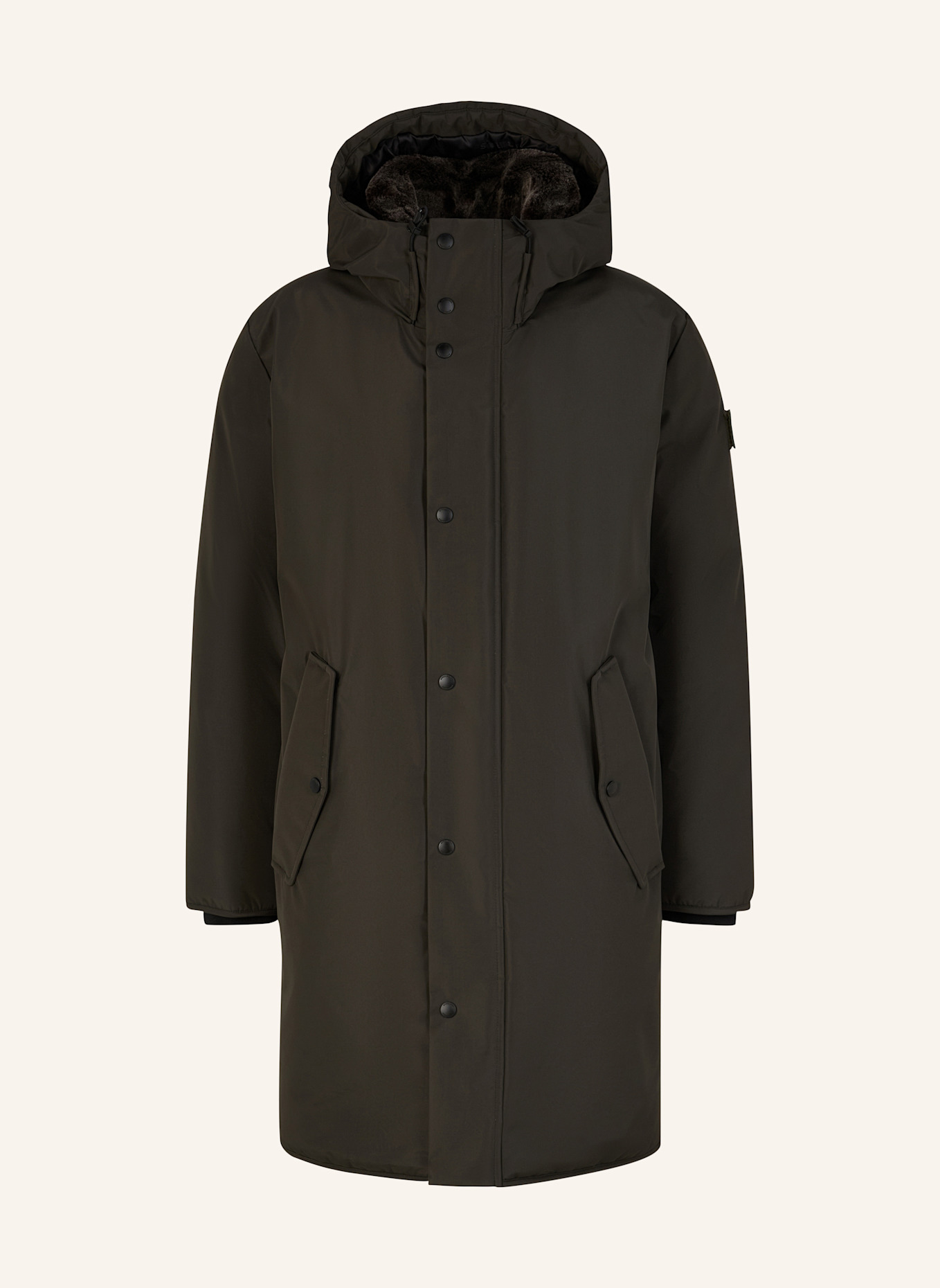 STRELLSON Parka: GRÜN