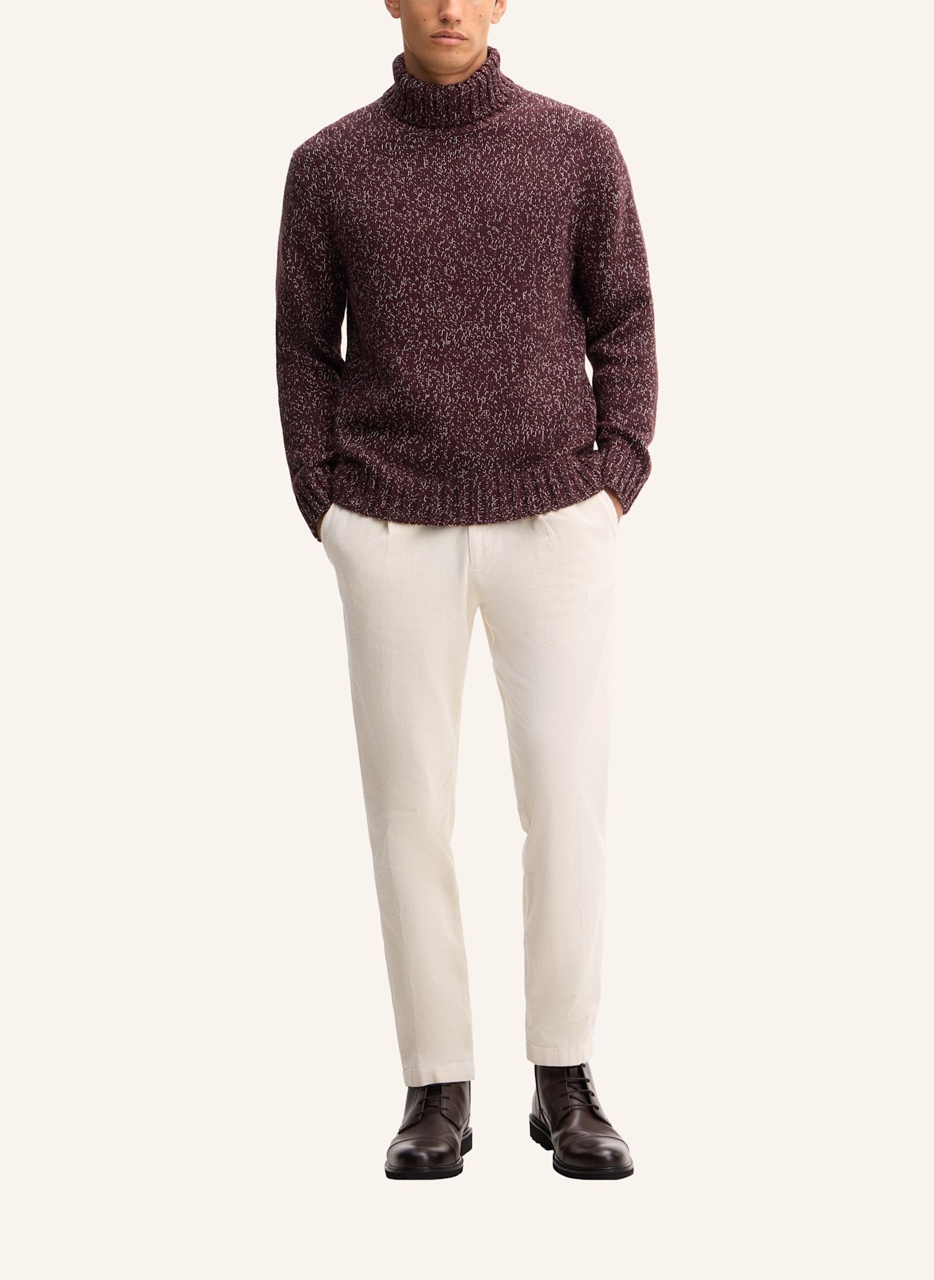 STRELLSON Pullover: BRAUN