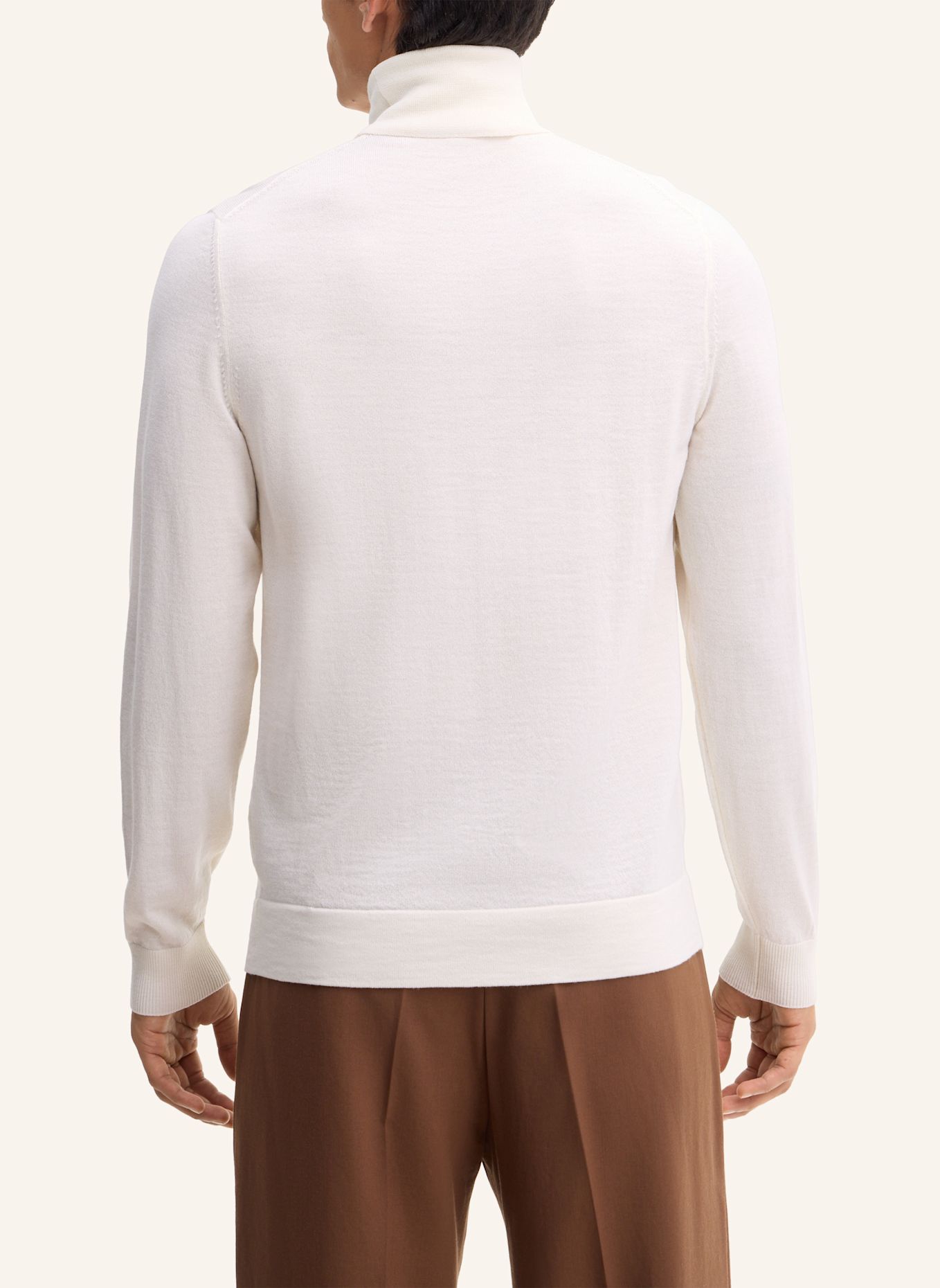 STRELLSON Rollkragenpullover MAREK: WEISS
