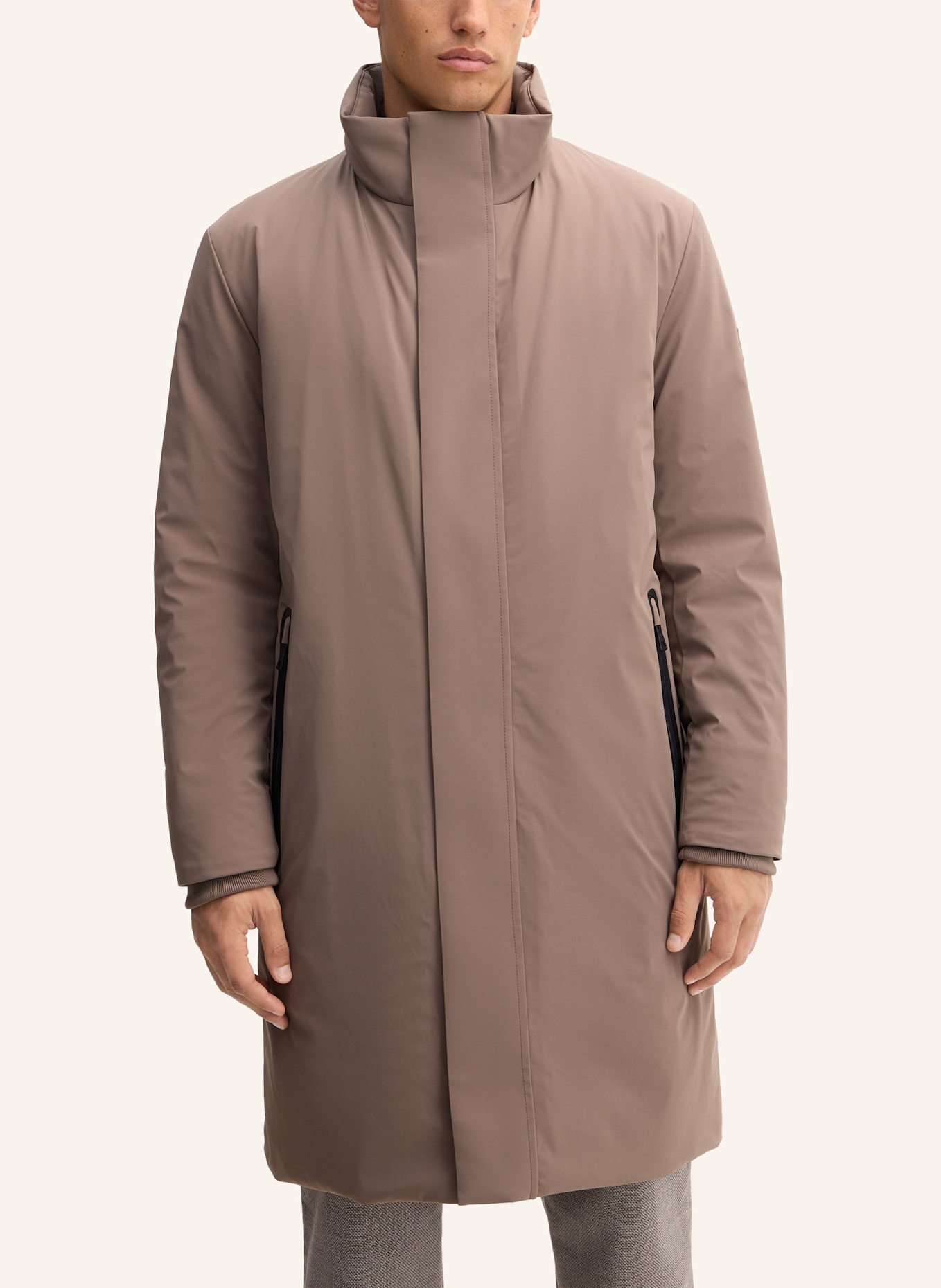 STRELLSON Parka: BEIGE