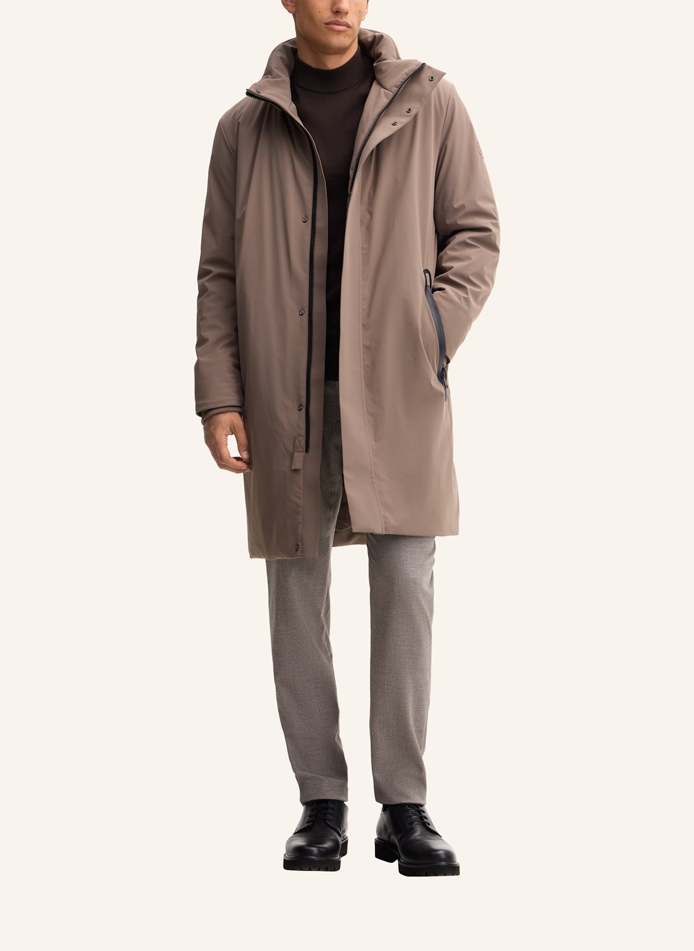 STRELLSON Parka: BEIGE