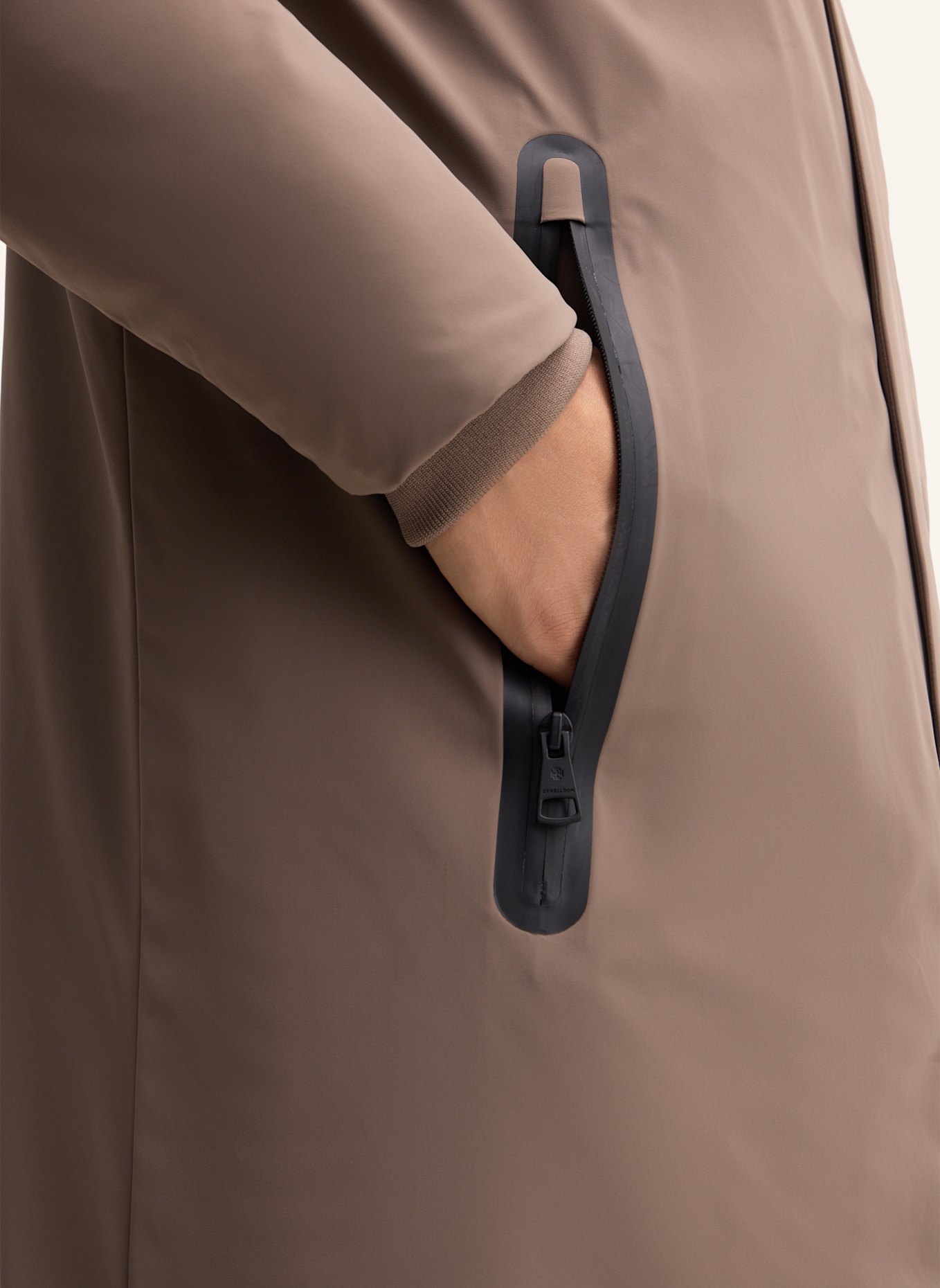 STRELLSON Parka: BEIGE
