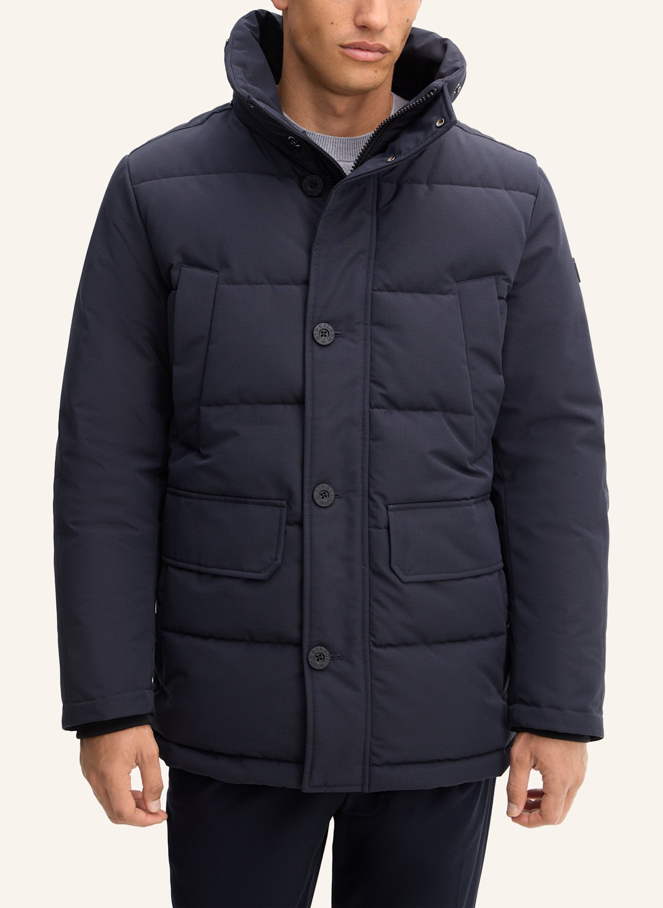 STRELLSON Steppjacke: DUNKELBLAU