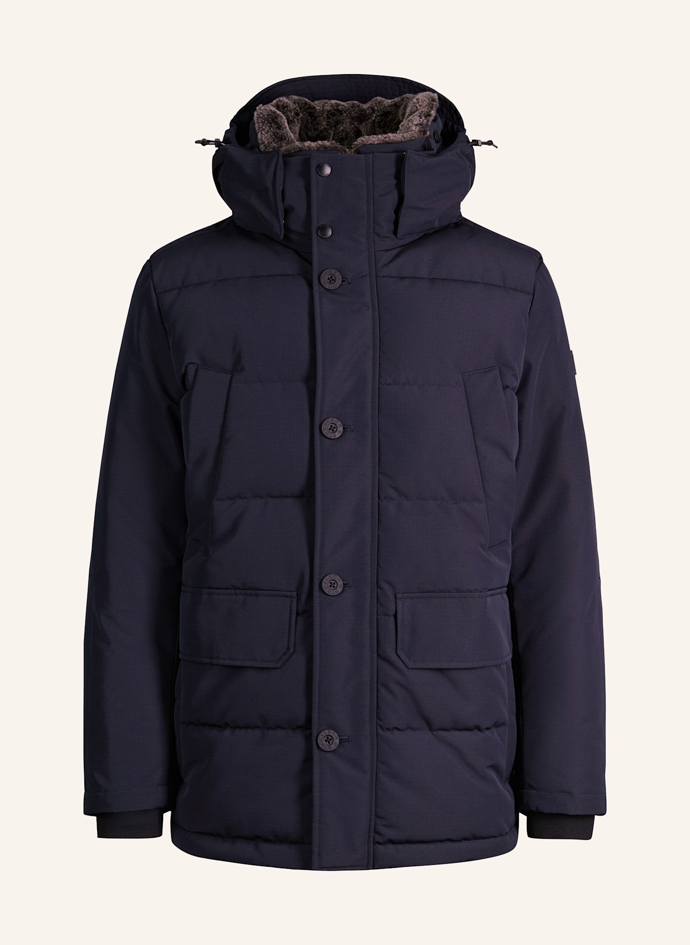 STRELLSON Steppjacke: DUNKELBLAU