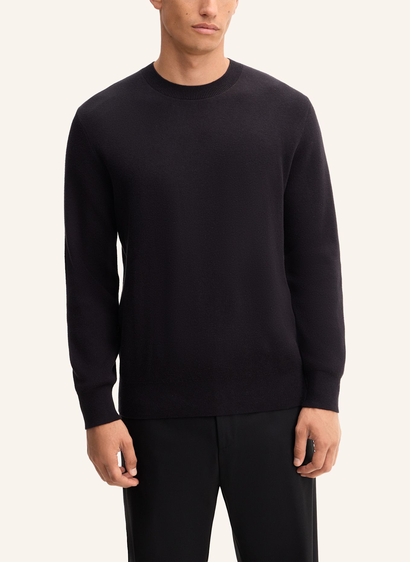 STRELLSON Pullover FARO: SCHWARZ