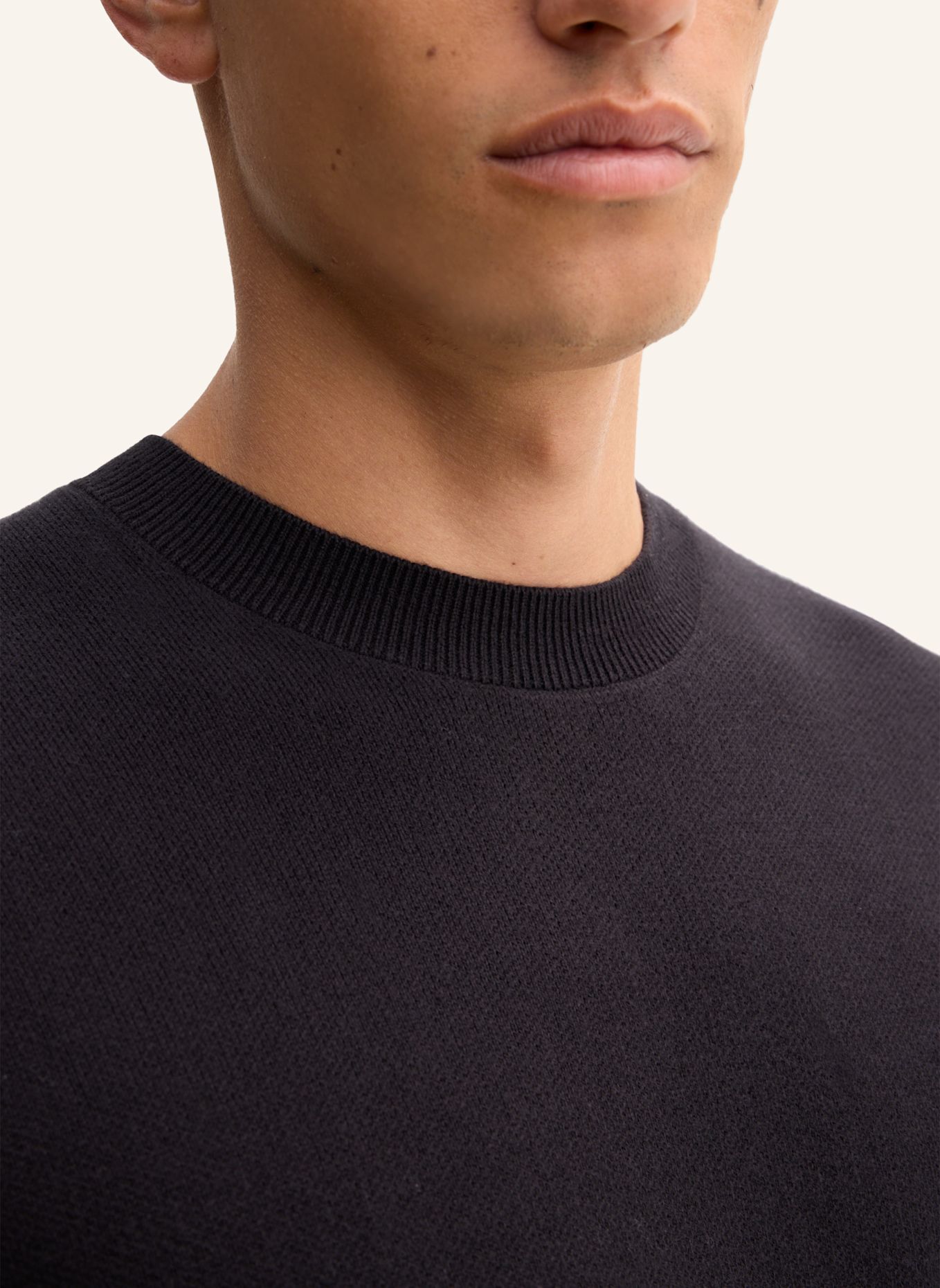 STRELLSON Pullover FARO: SCHWARZ
